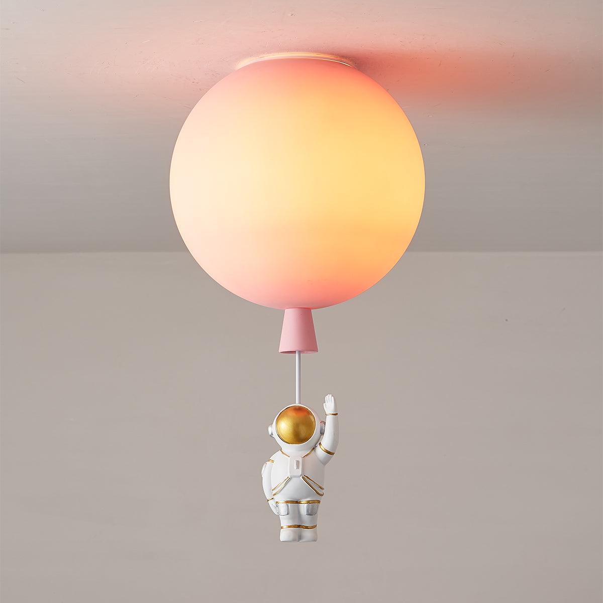 Solara Lampe Plafonnier Acrylique Ballon Astronaute - Neutralighting