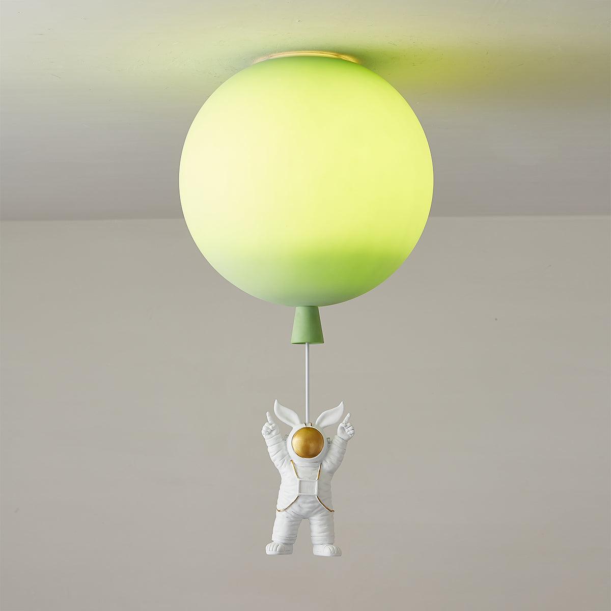 Solara Lampe Plafonnier Acrylique Ballon Astronaute - Neutralighting