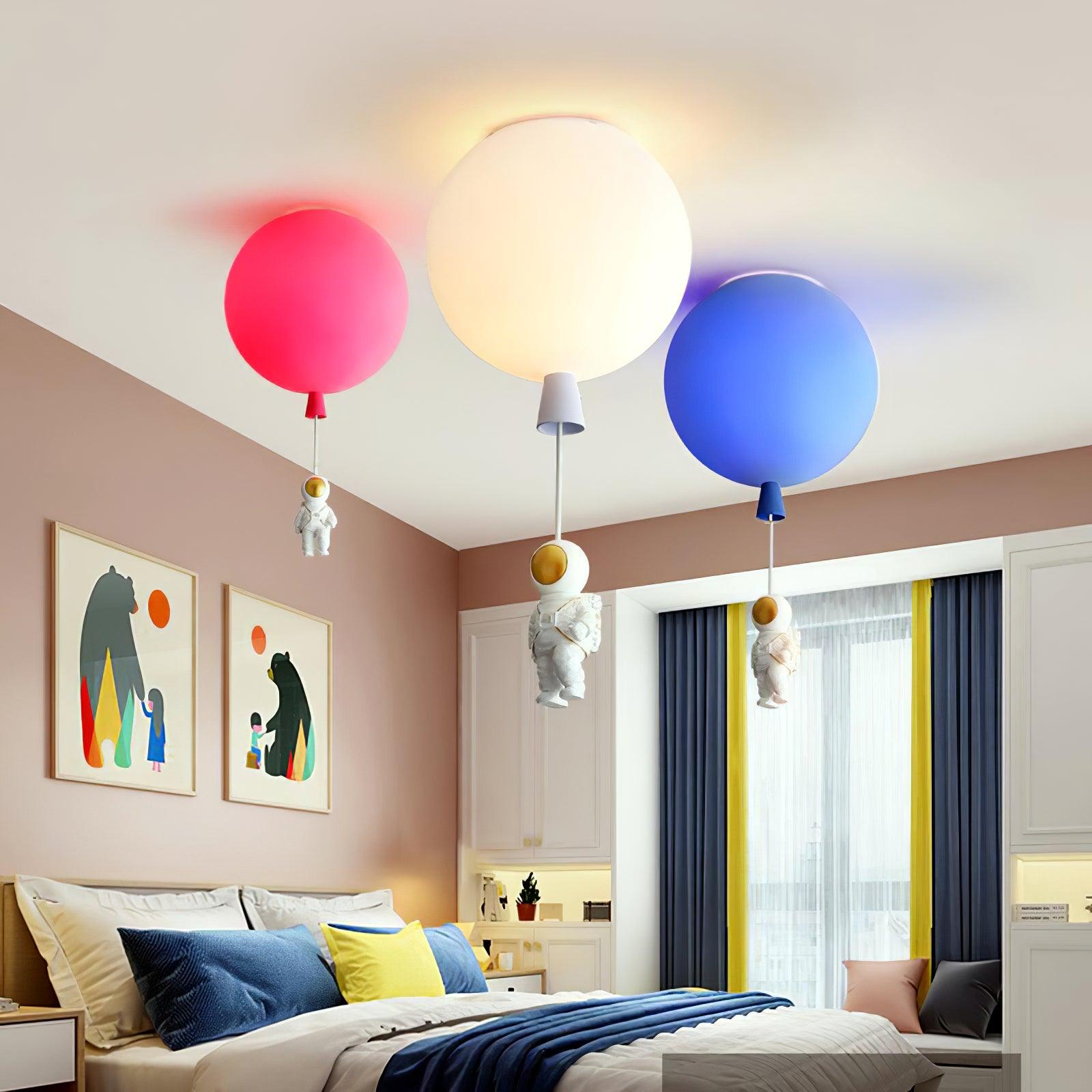Solara Lampe Plafonnier Acrylique Ballon Astronaute - Neutralighting