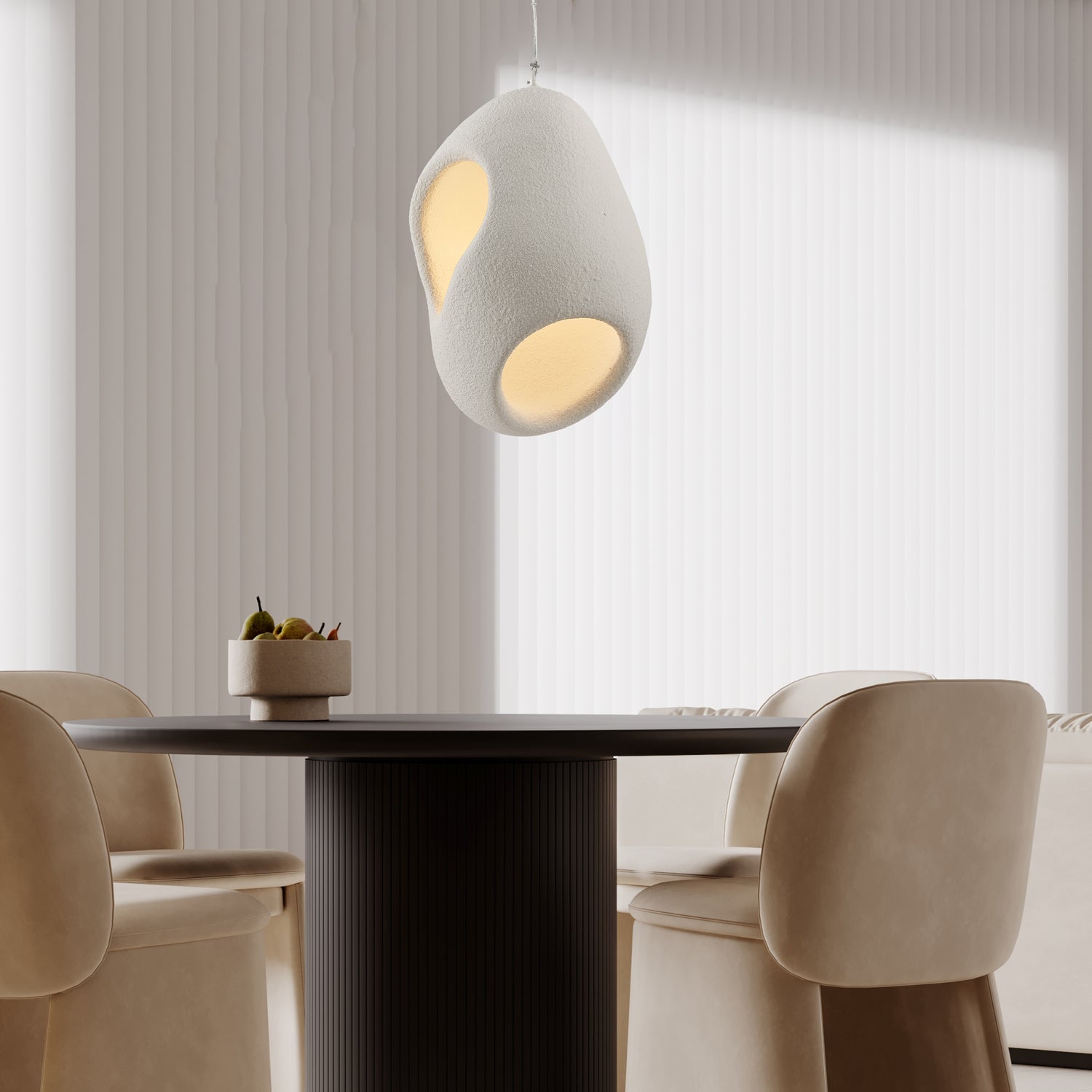 Zavelyra Texturé Résine Suspension Lumière - Neutralighting