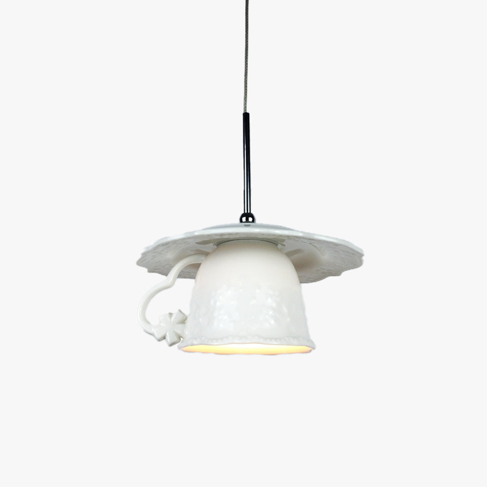 Valentina Nordique Tasse Céramique LED Suspension Salon