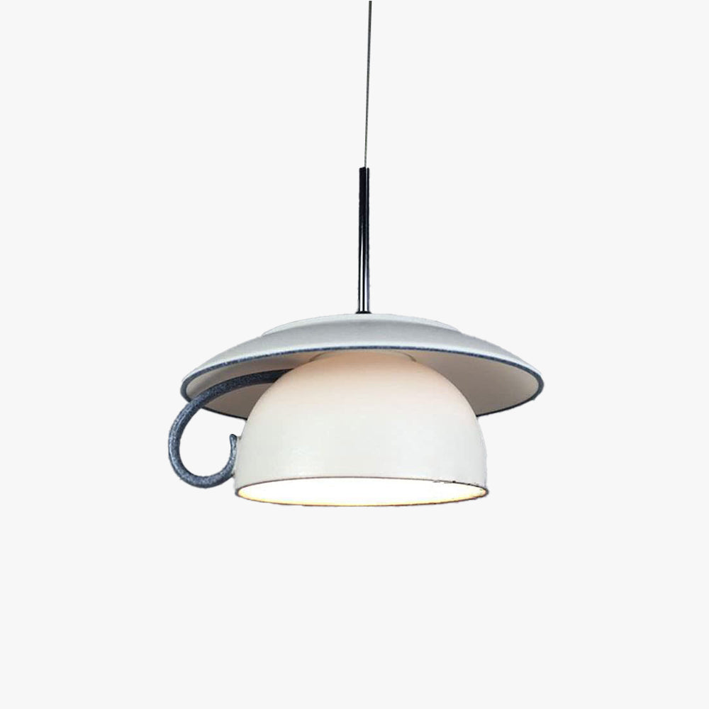 Valentina Nordique Tasse Céramique LED Suspension Chambre à Coucher
