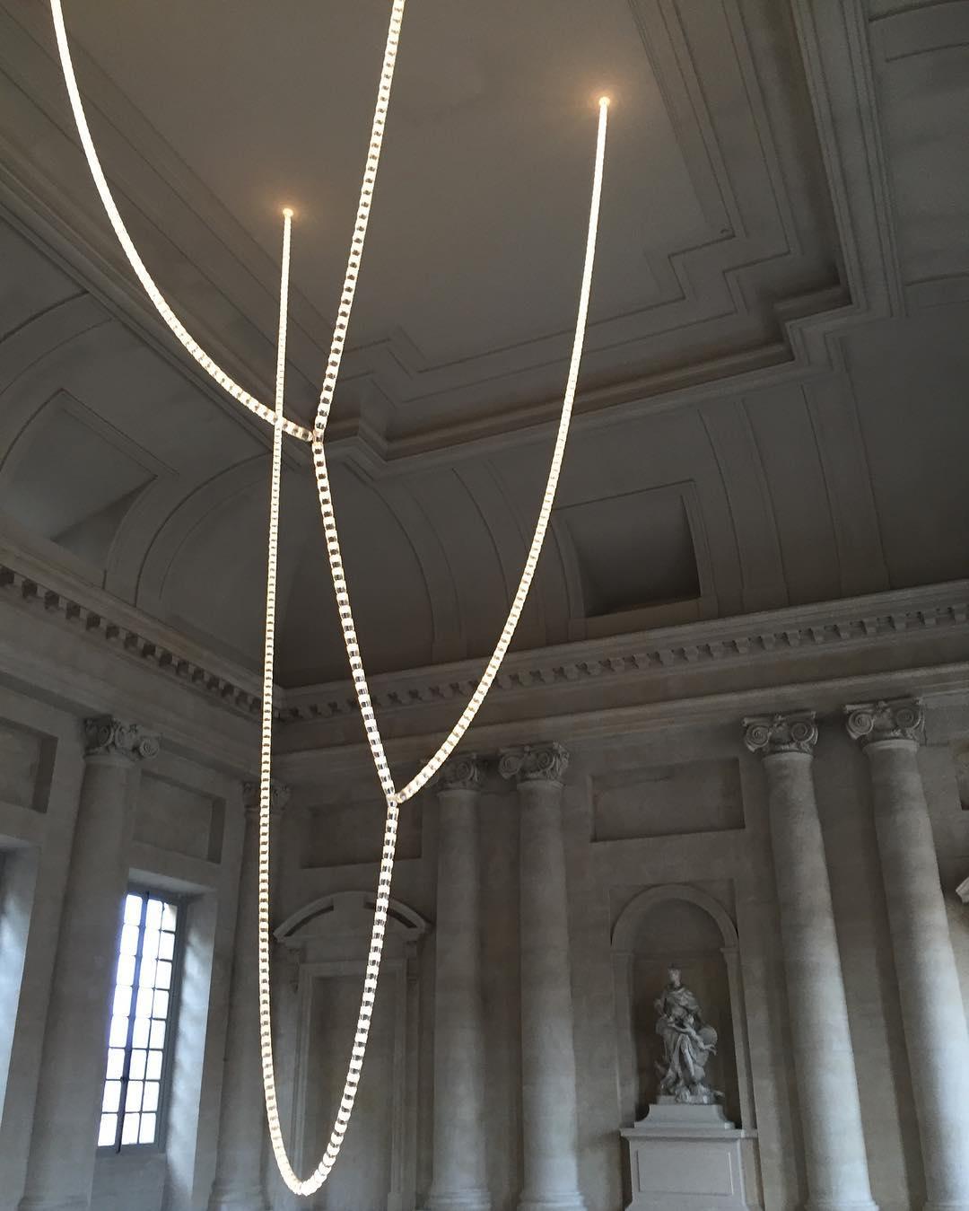 Lustra Chandelier Chrome Cristal Entrelacé Lignes - Neutralighting