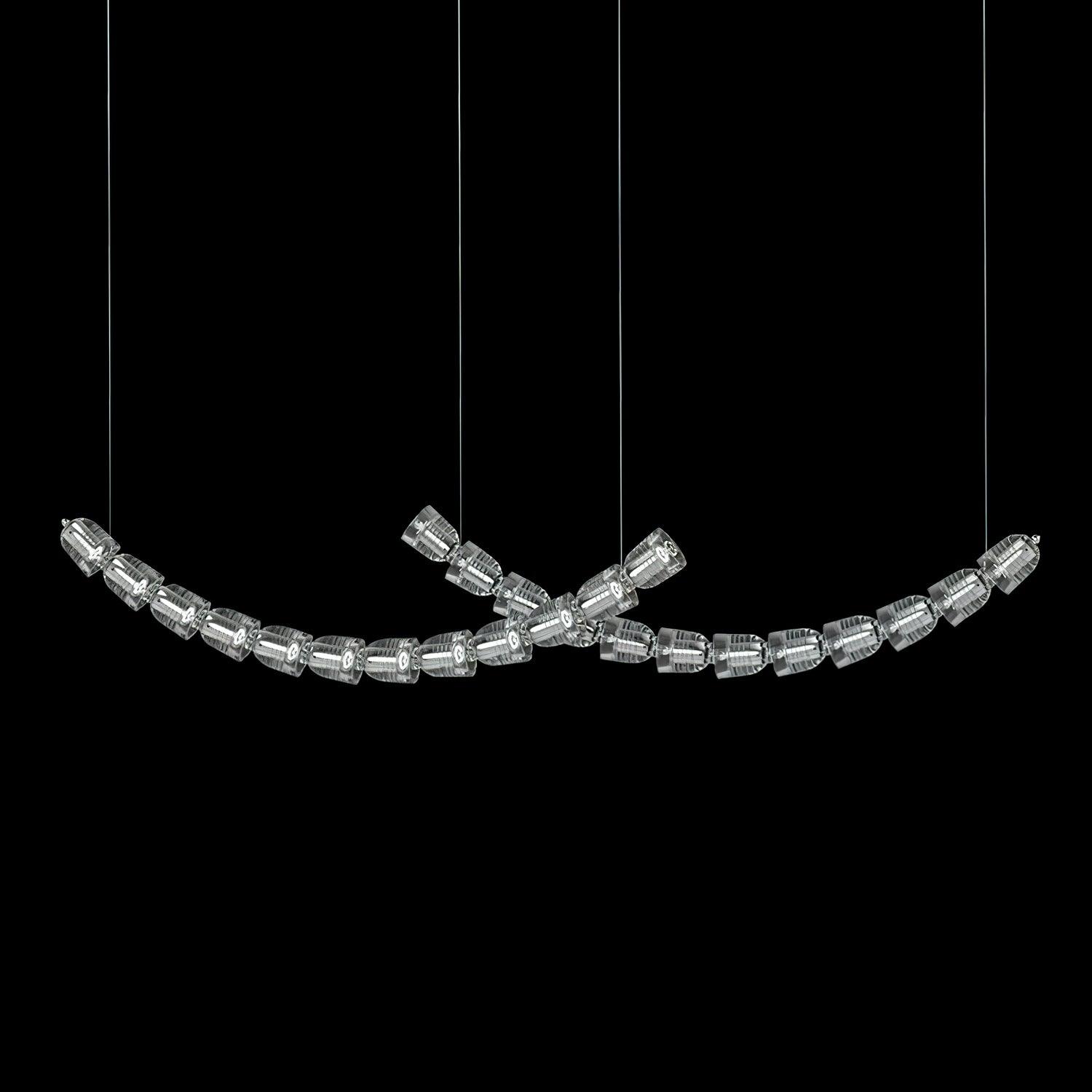 Cascade Chandelier Moderne en Acrylique - Neutralighting