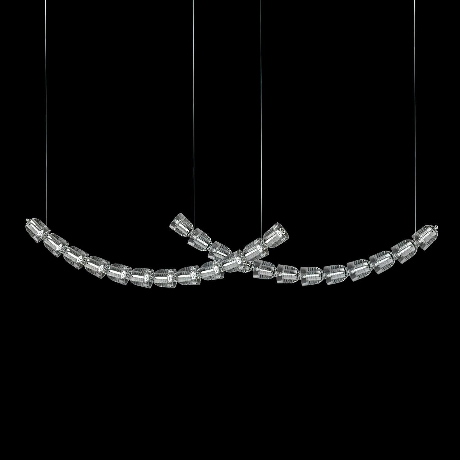Cascade Chandelier Moderne en Acrylique - Neutralighting