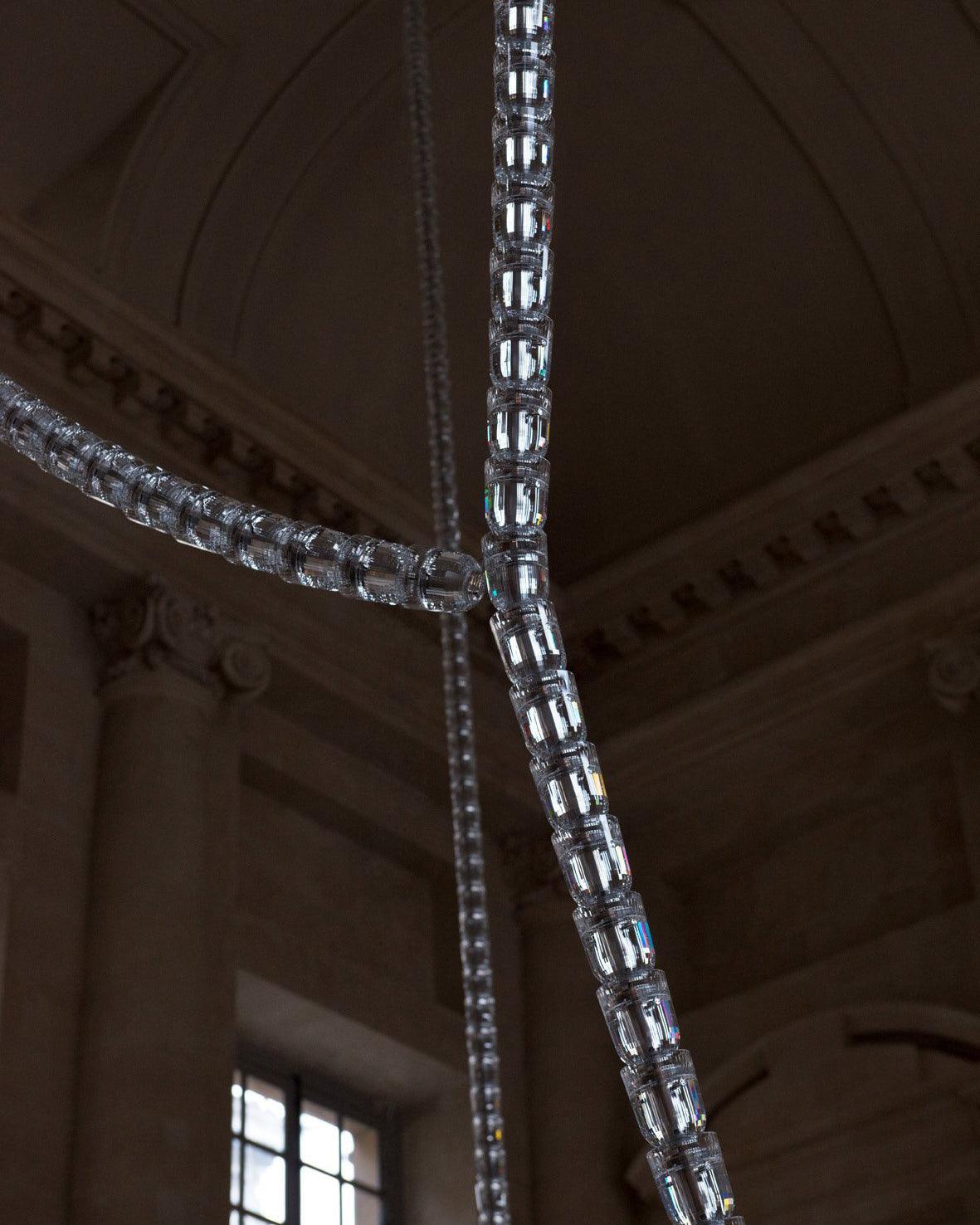 Cascade Chandelier Moderne en Acrylique - Neutralighting