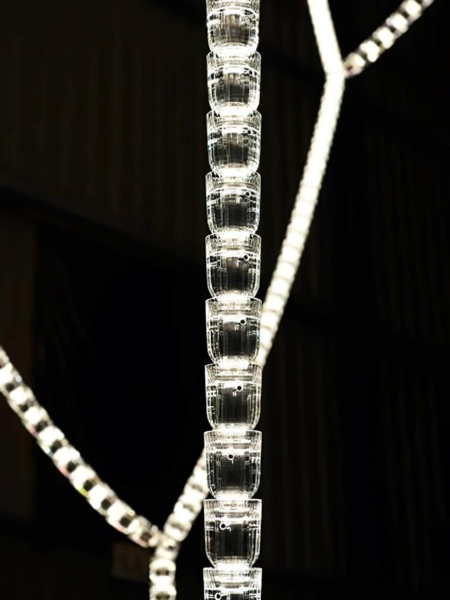 Cascade Chandelier Moderne en Acrylique - Neutralighting