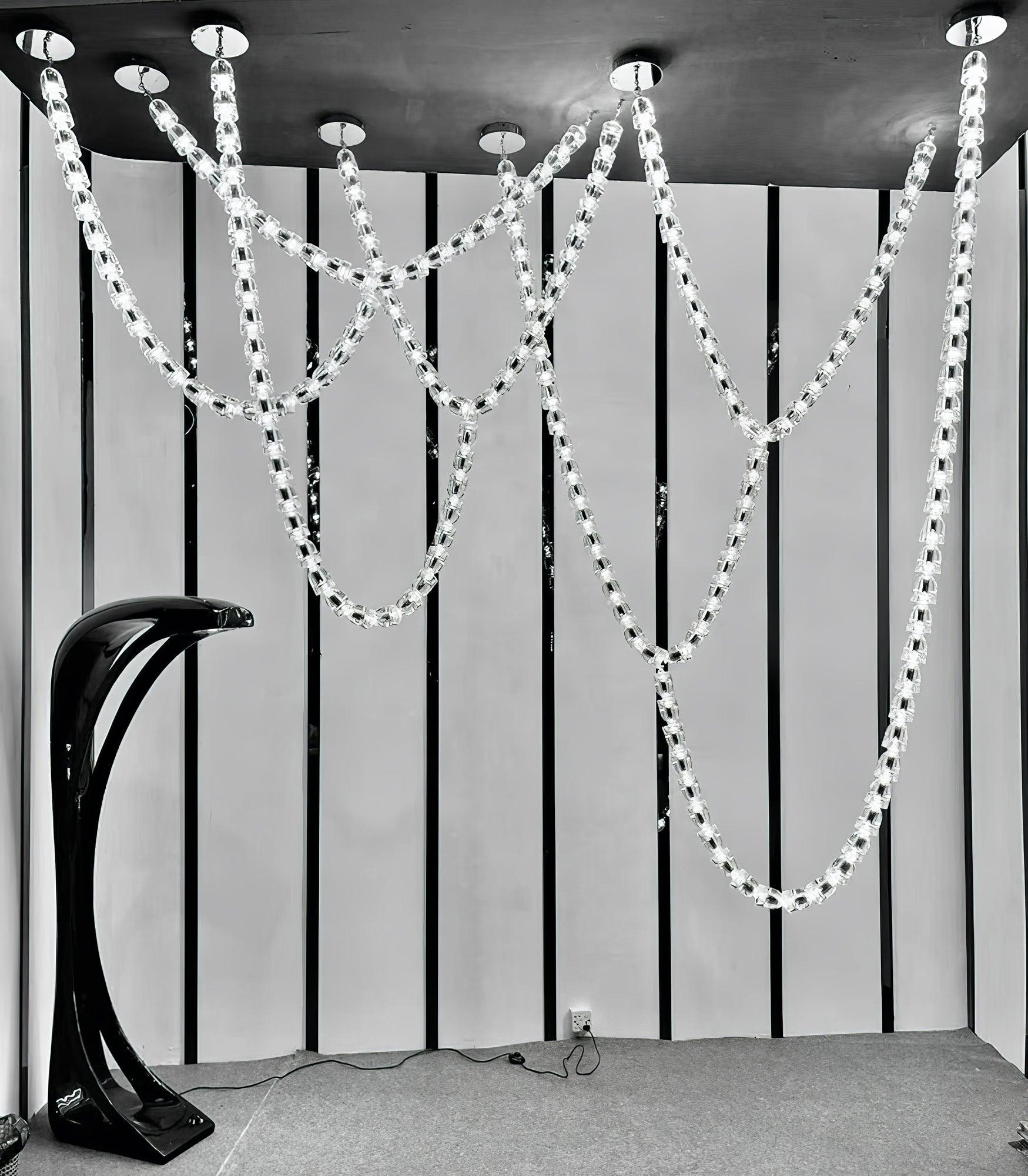 Cascade Chandelier Moderne en Acrylique - Neutralighting