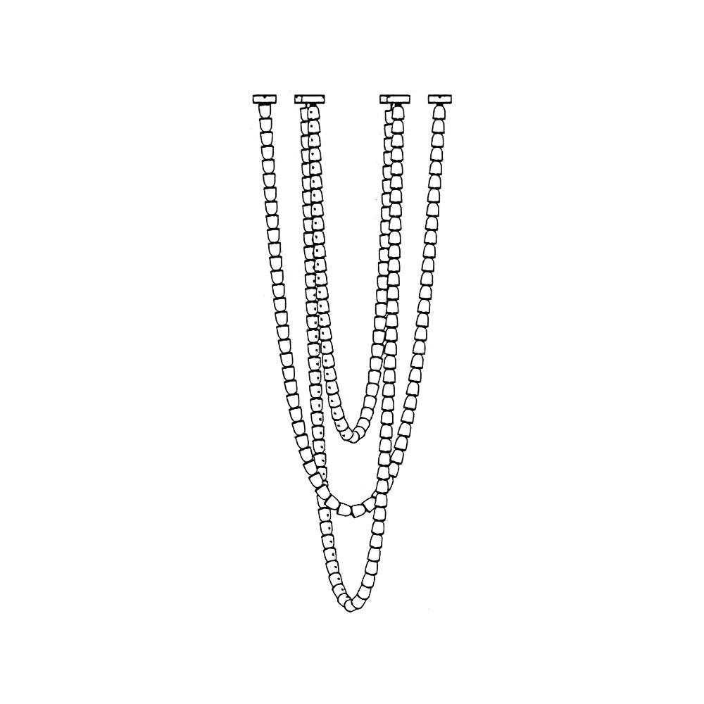 Lustra Chandelier Chrome Cristal Entrelacé Lignes - Neutralighting