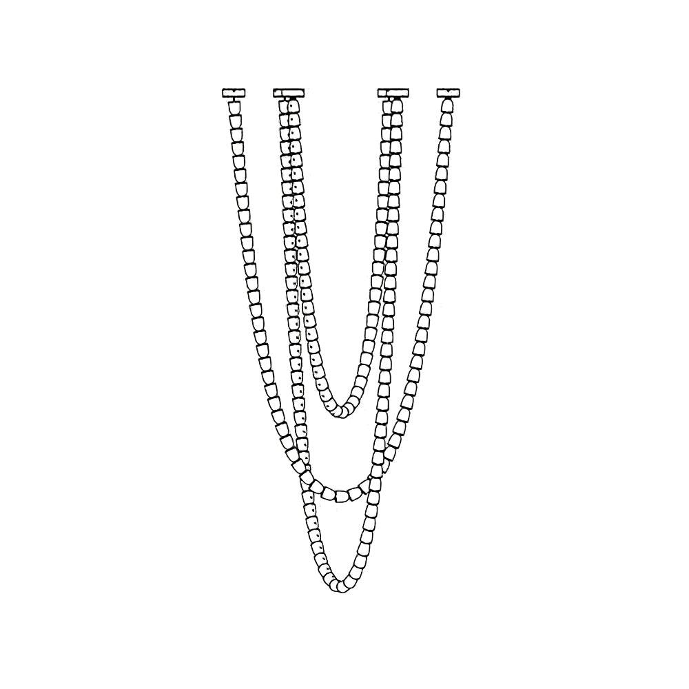 Lustra Chandelier Chrome Cristal Entrelacé Lignes - Neutralighting