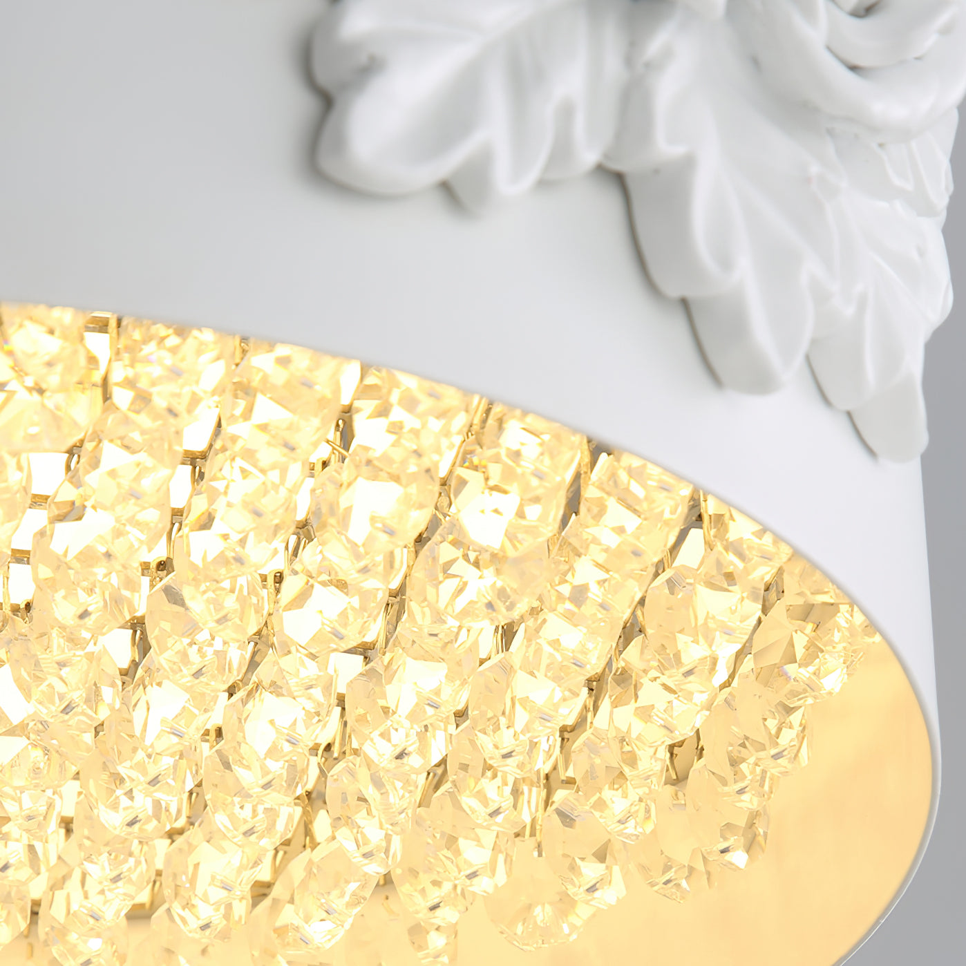 Gaina Suspension Florale Tambour - Neutralighting