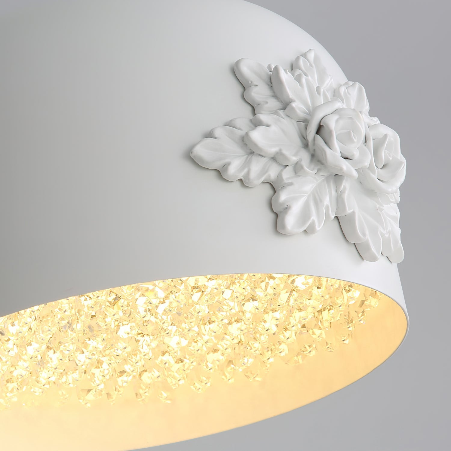 Gaina Suspension Florale Tambour - Neutralighting