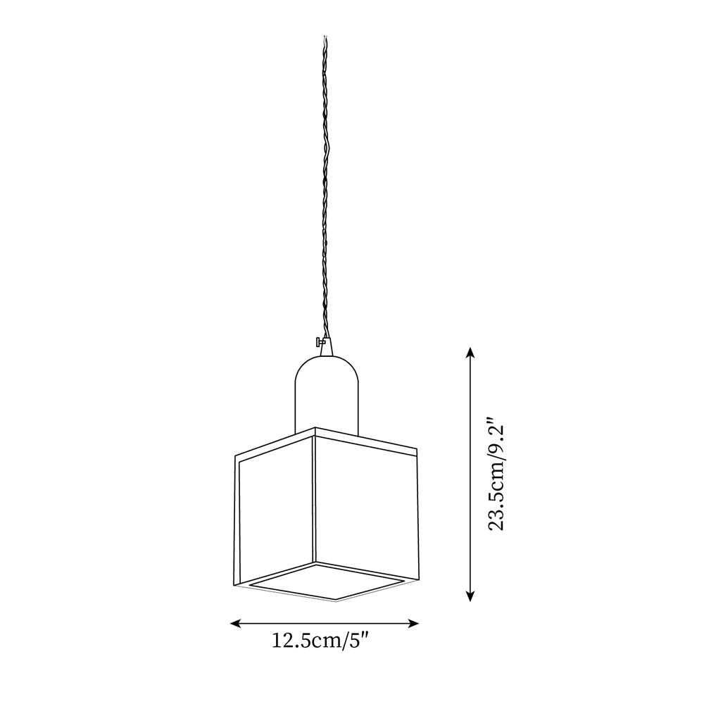 Emberin Suspension en bois de formes assorties en bois massif et laiton - Neutralighting