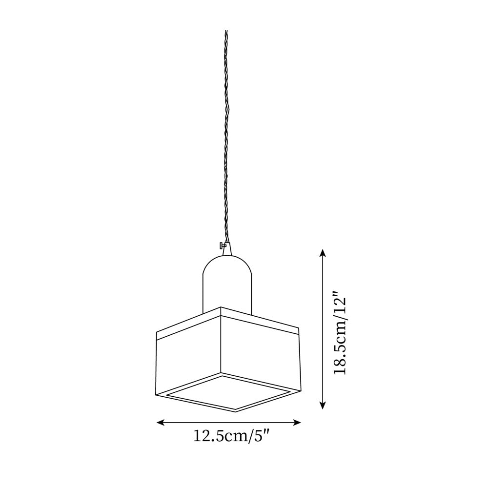 Emberin Suspension en bois de formes assorties en bois massif et laiton - Neutralighting