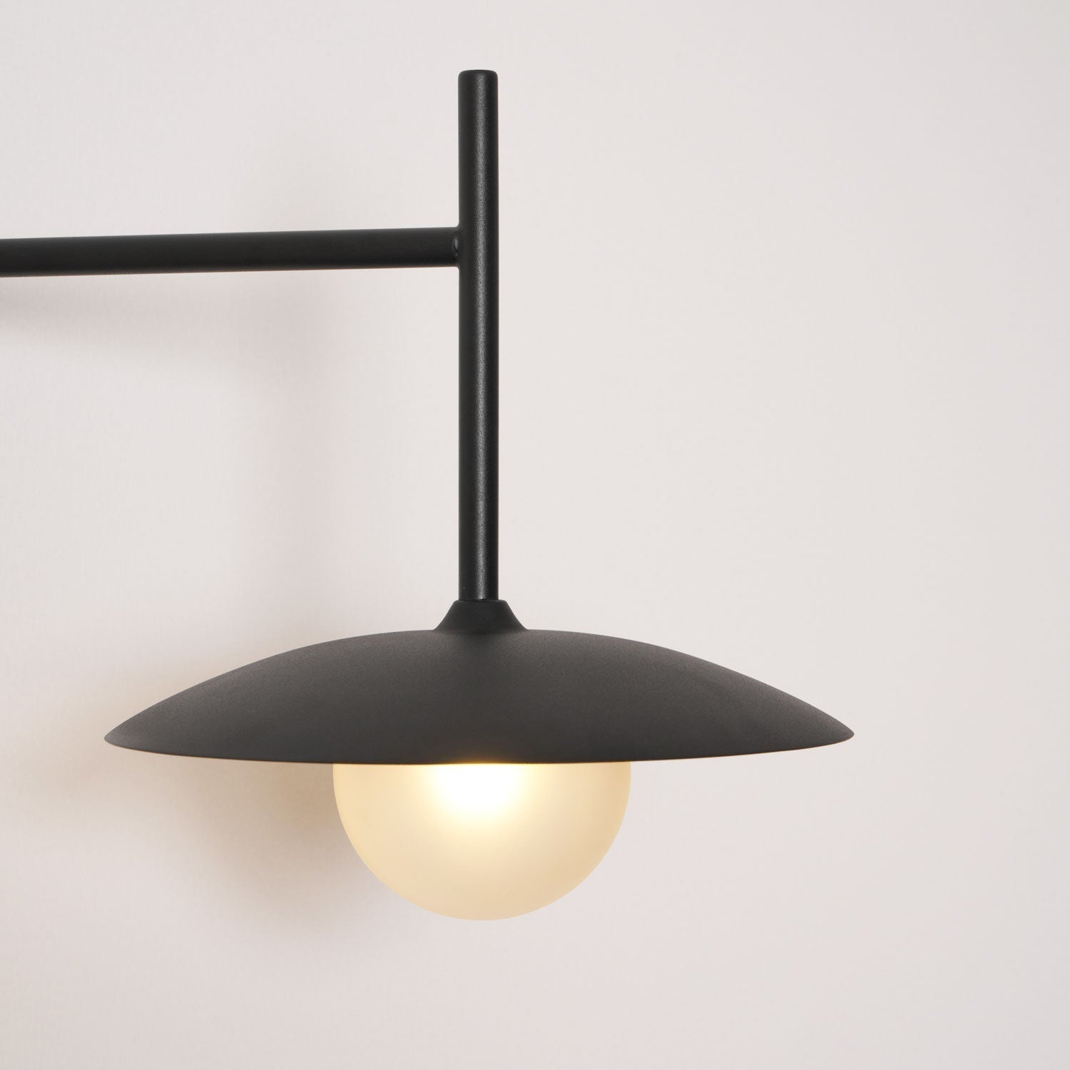 Edan Swing Arm Plug-in Glass Wall Lamp - Neutralighting