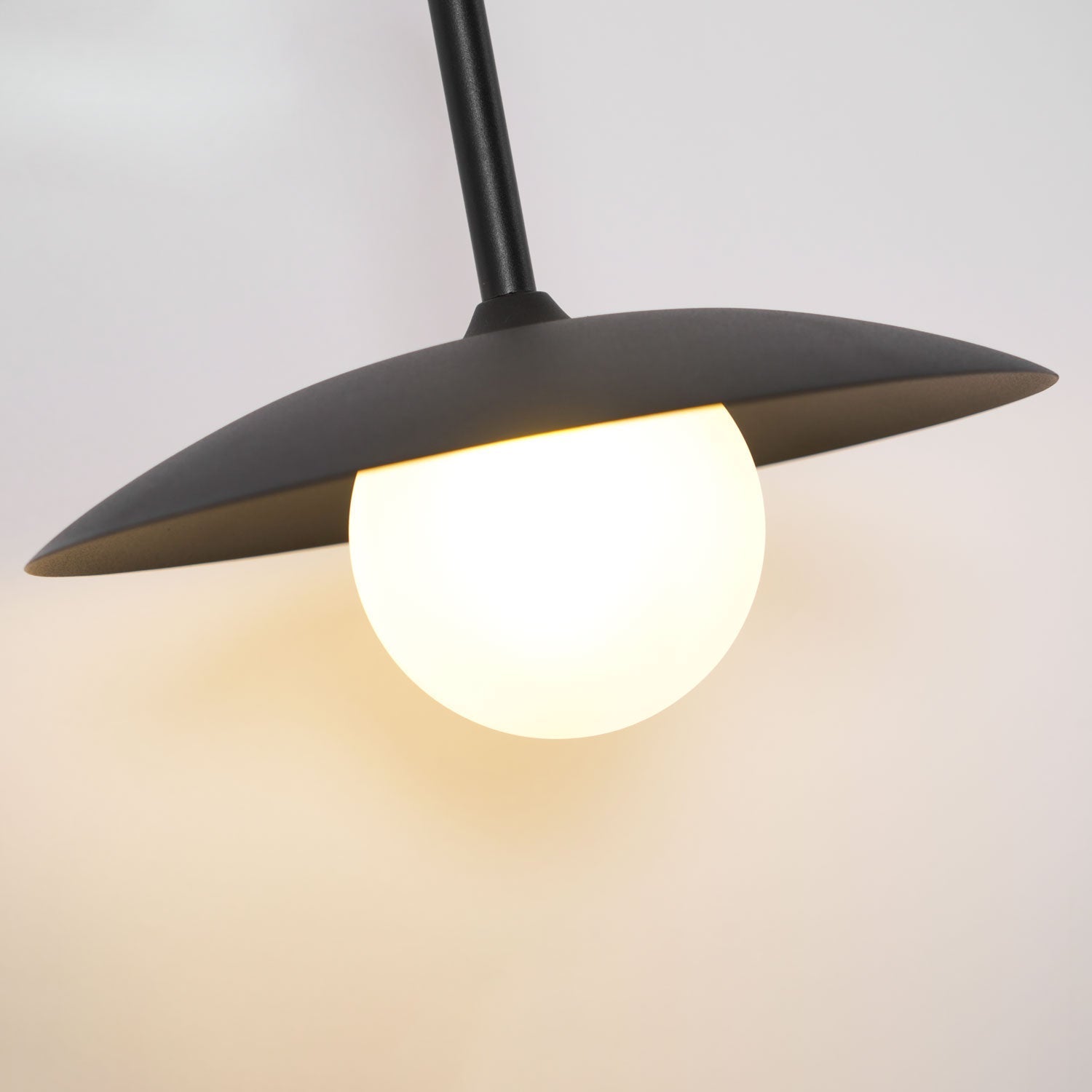 Edan Swing Arm Plug-in Glass Wall Lamp - Neutralighting