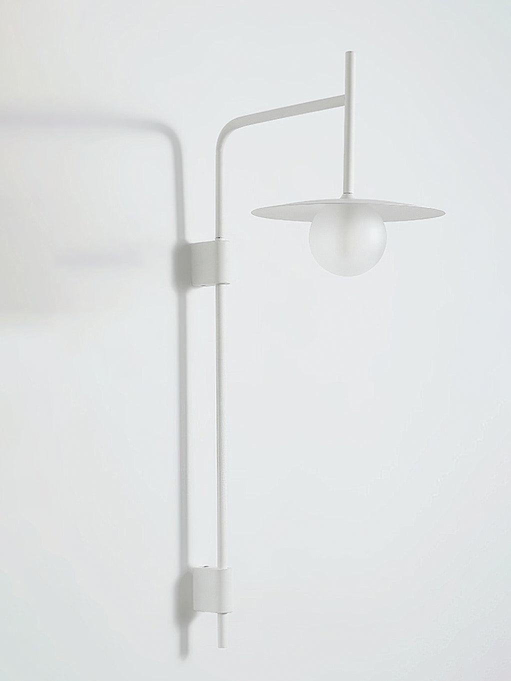 Edan Swing Arm Plug-in Glass Wall Lamp - Neutralighting