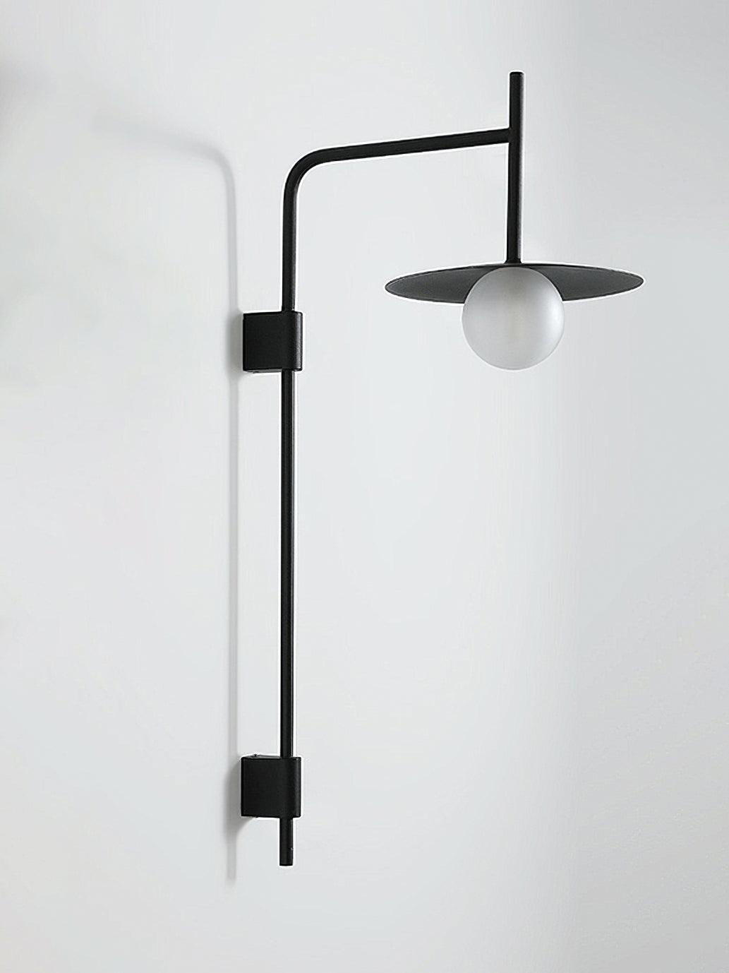 Edan Swing Arm Plug-in Glass Wall Lamp - Neutralighting