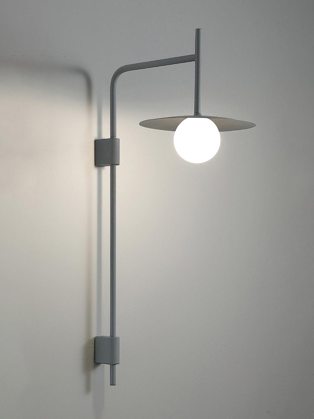 Edan Swing Arm Plug-in Glass Wall Lamp - Neutralighting