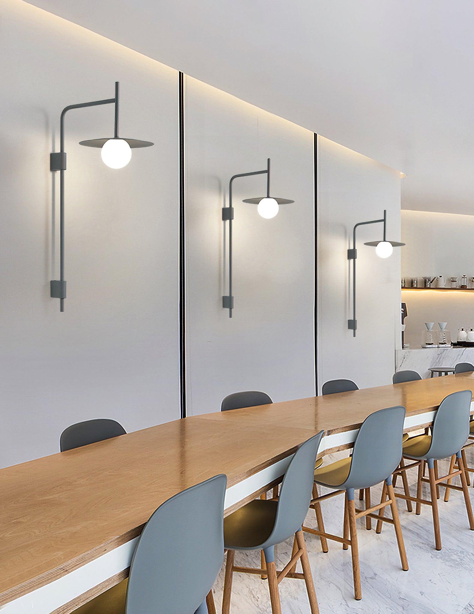 Edan Swing Arm Plug-in Glass Wall Lamp - Neutralighting