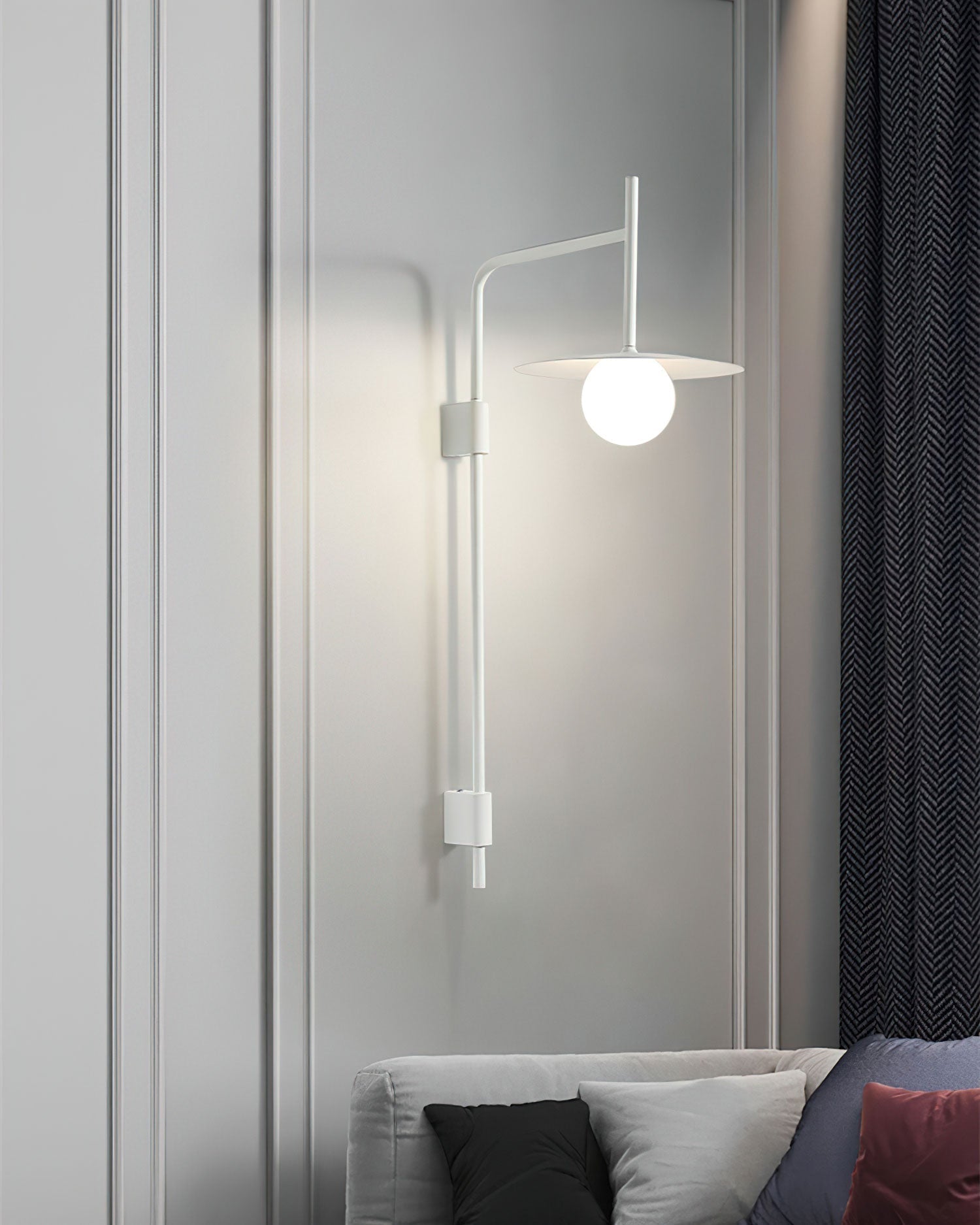 Elsie Applique Murale Moderne Minimaliste En Verre - Neutralighting