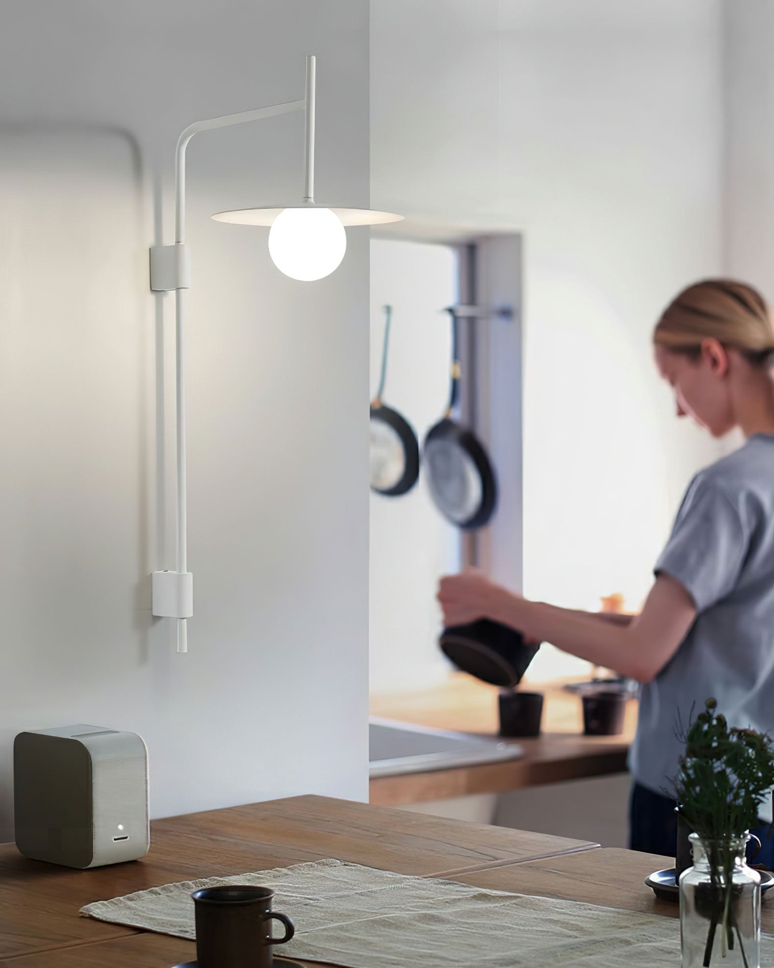 Elsie Applique Murale Moderne Minimaliste En Verre - Neutralighting