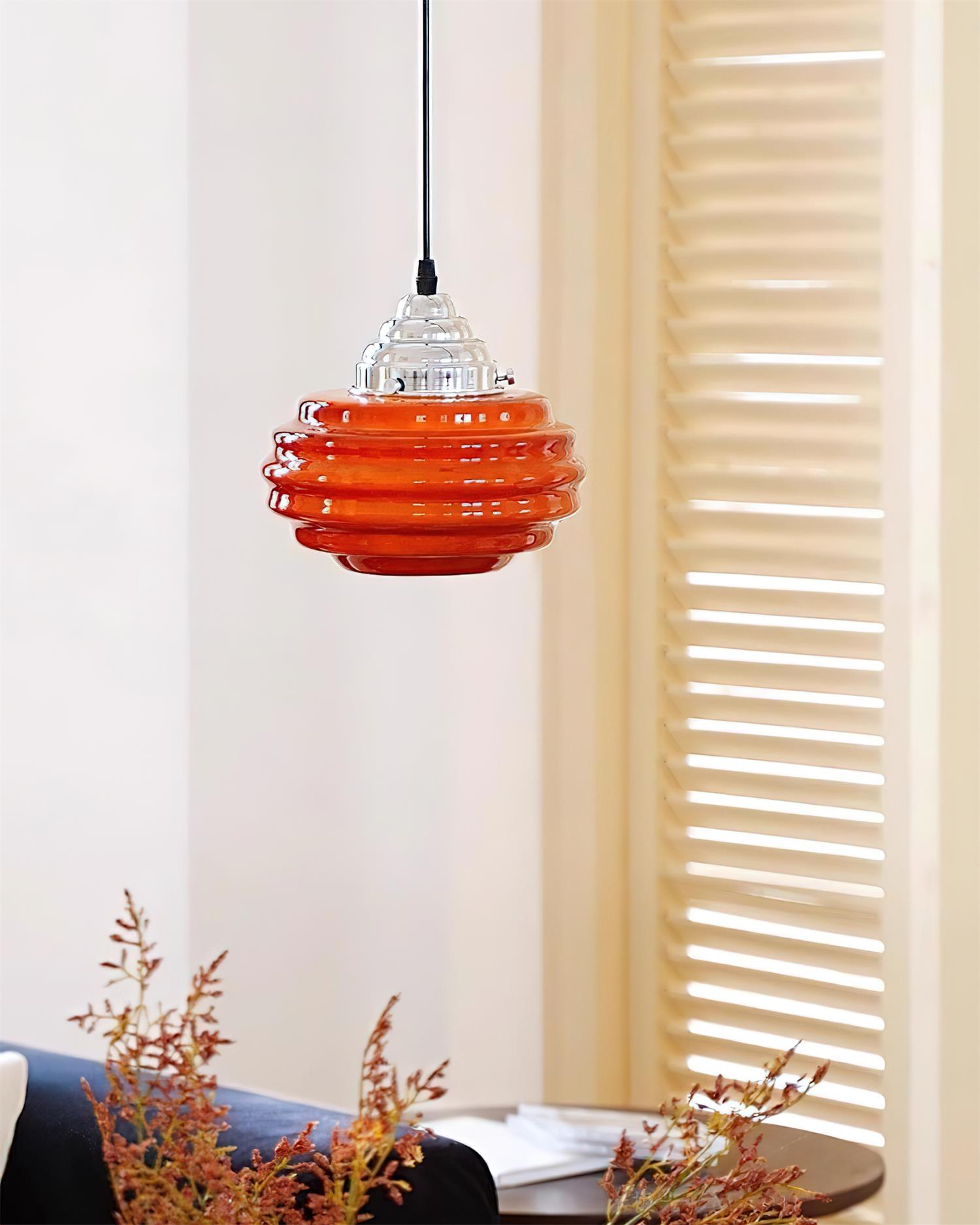 Gelato Swirled Glass Pendant Lamp - Letslighting