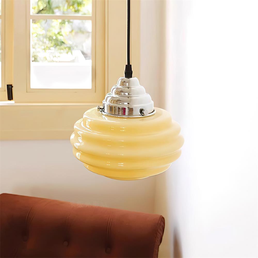 Gelato Swirled Glass Pendant Lamp - Letslighting