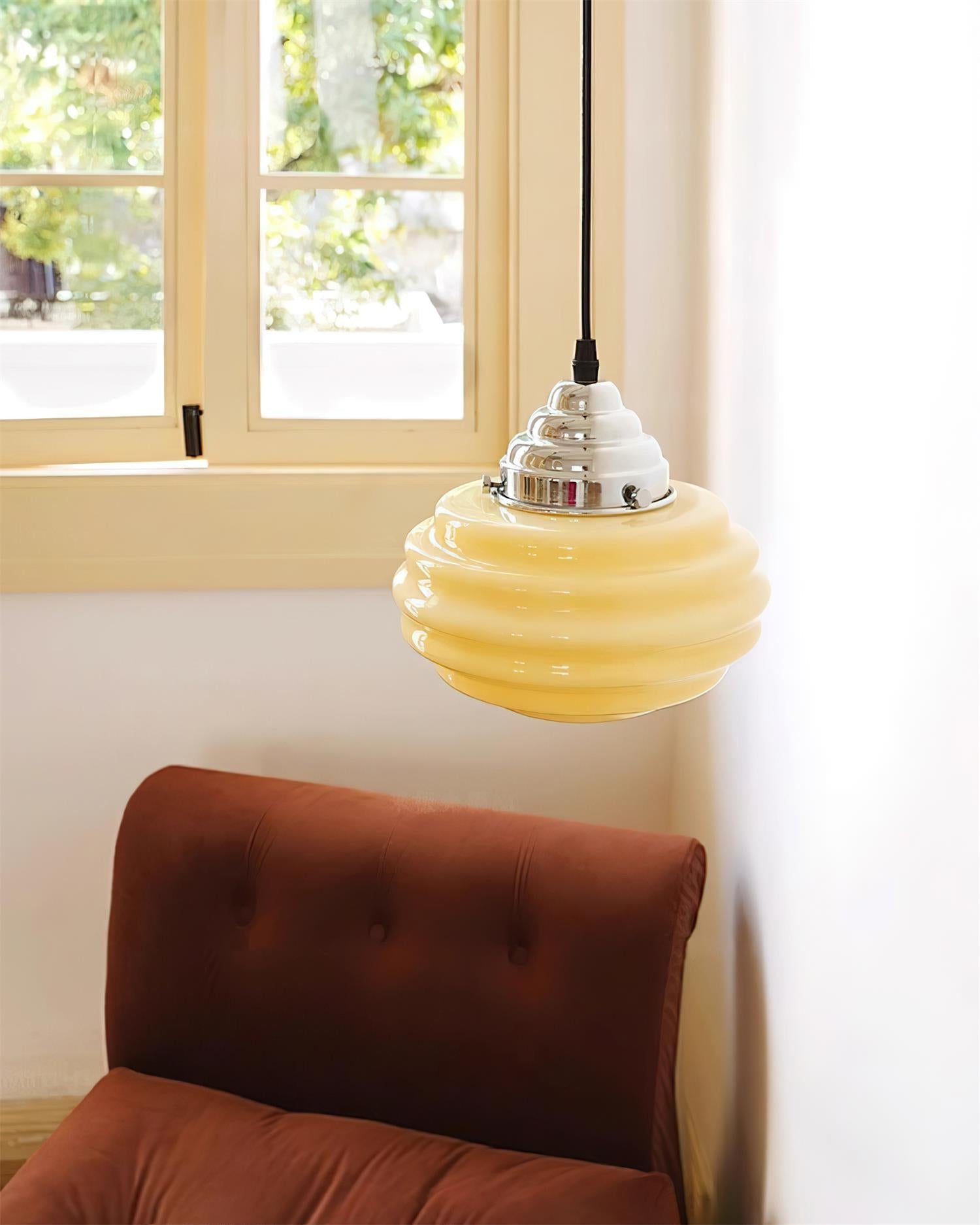 Gelato Swirled Glass Pendant Lamp - Letslighting