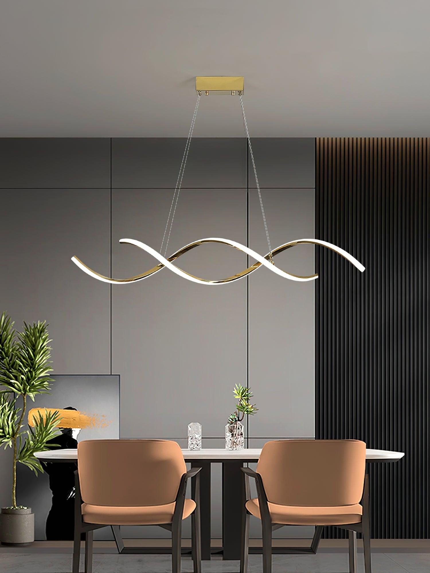 Wavora Lampe Suspendue Vagues Douces - Neutralighting
