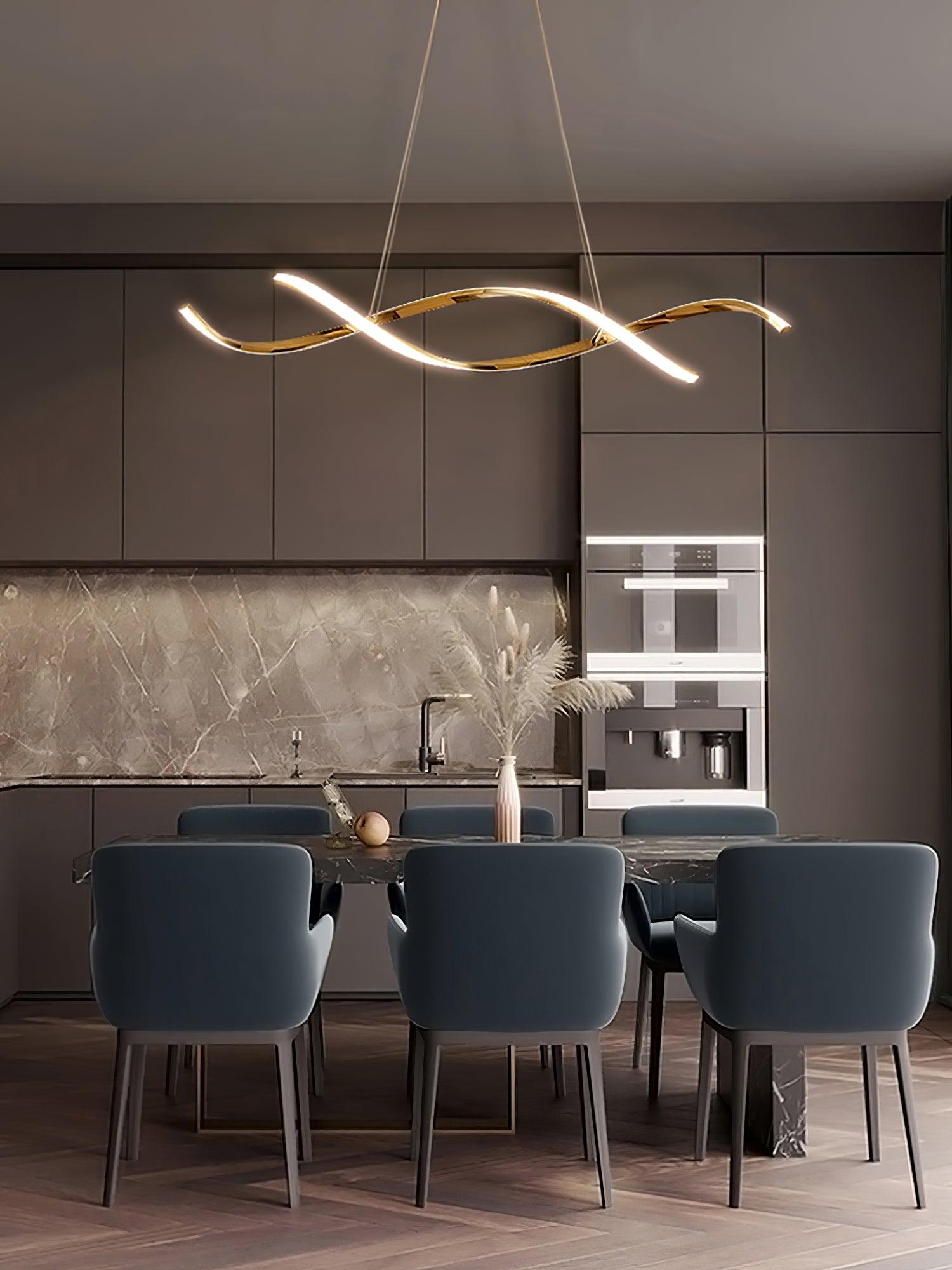 Wavora Lampe Suspendue Vagues Douces - Neutralighting