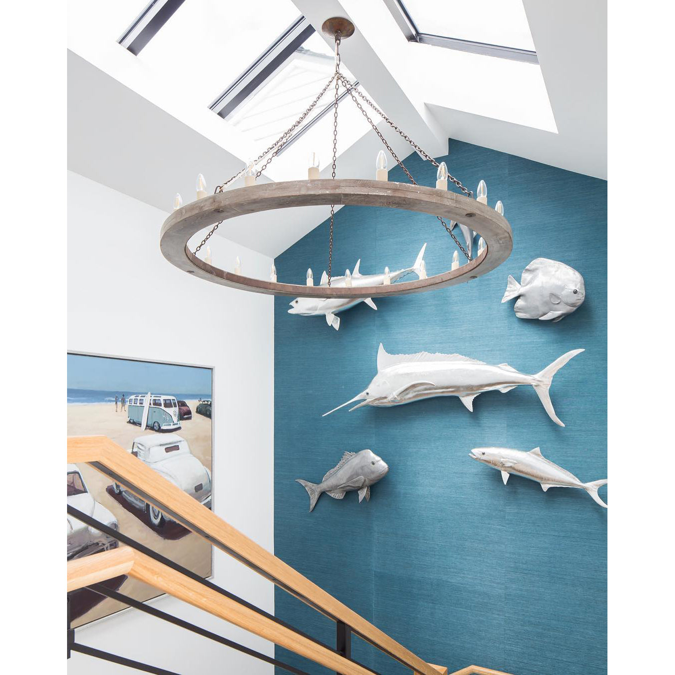 Armirila Lustre Bois Industriel Vintage - Neutralighting