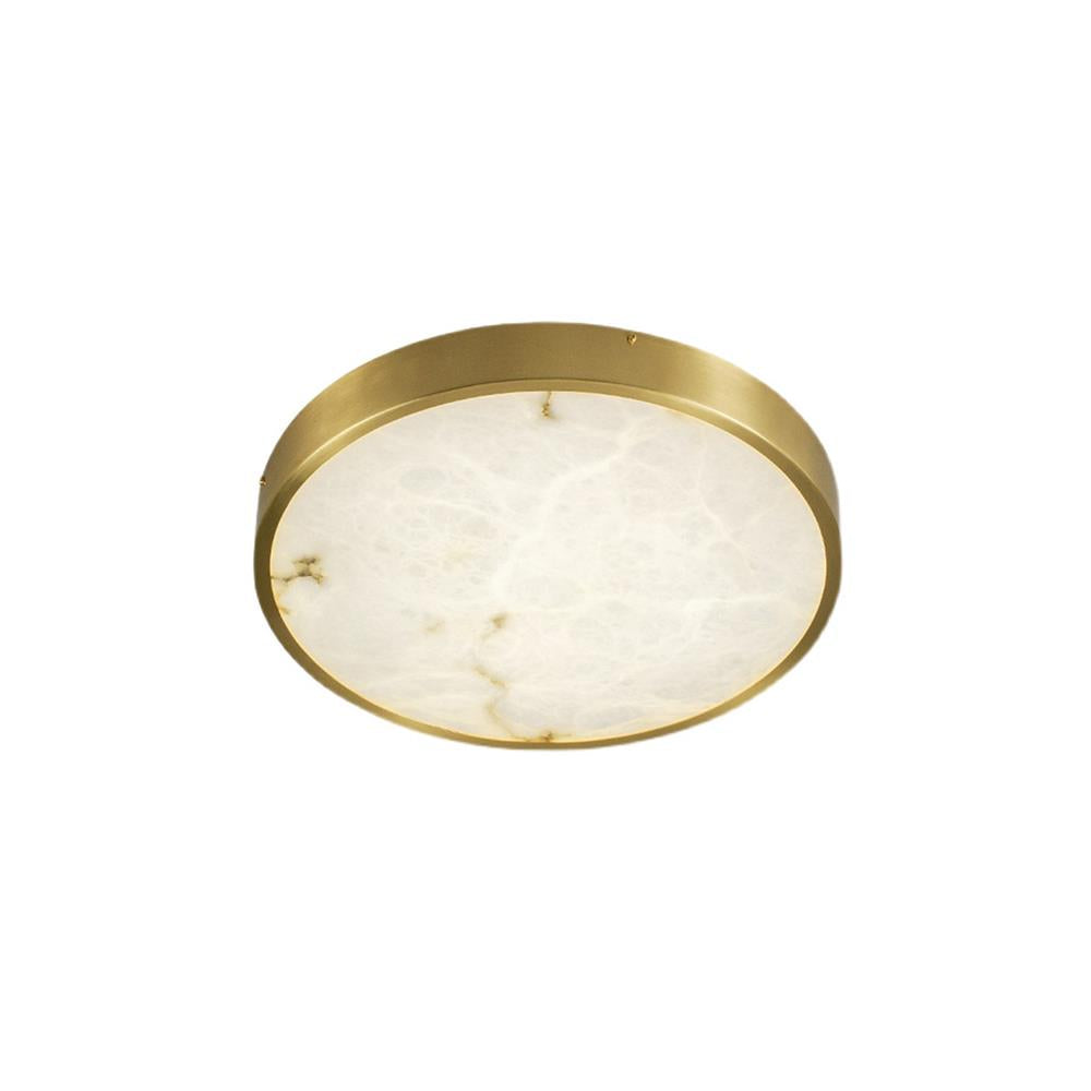 Uzoror Lampe de Plafond Encastrée Albâtre Minimaliste Moderne - Neutralighting