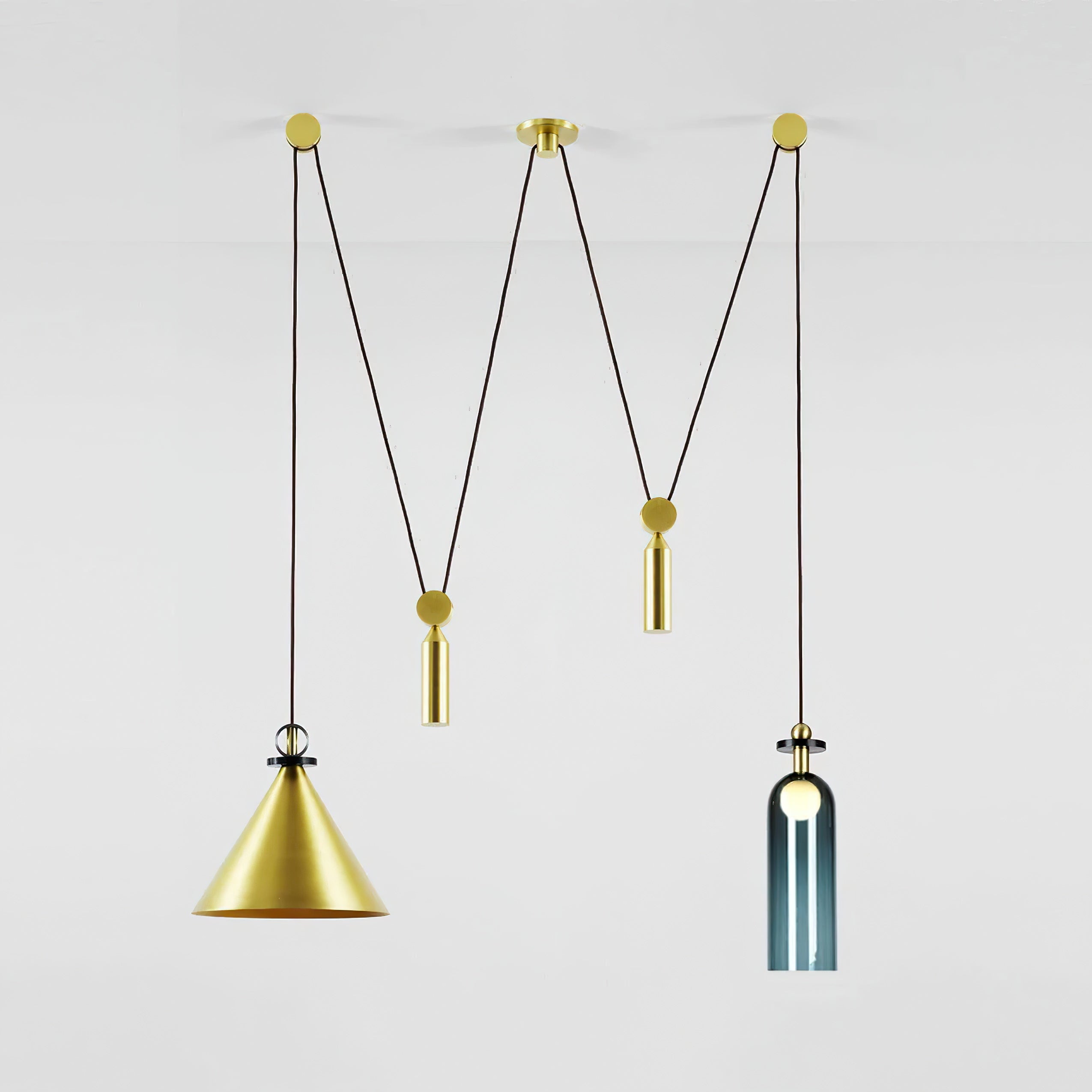 Lustra Chandelier en Forme Géométrique Art - Neutralighting