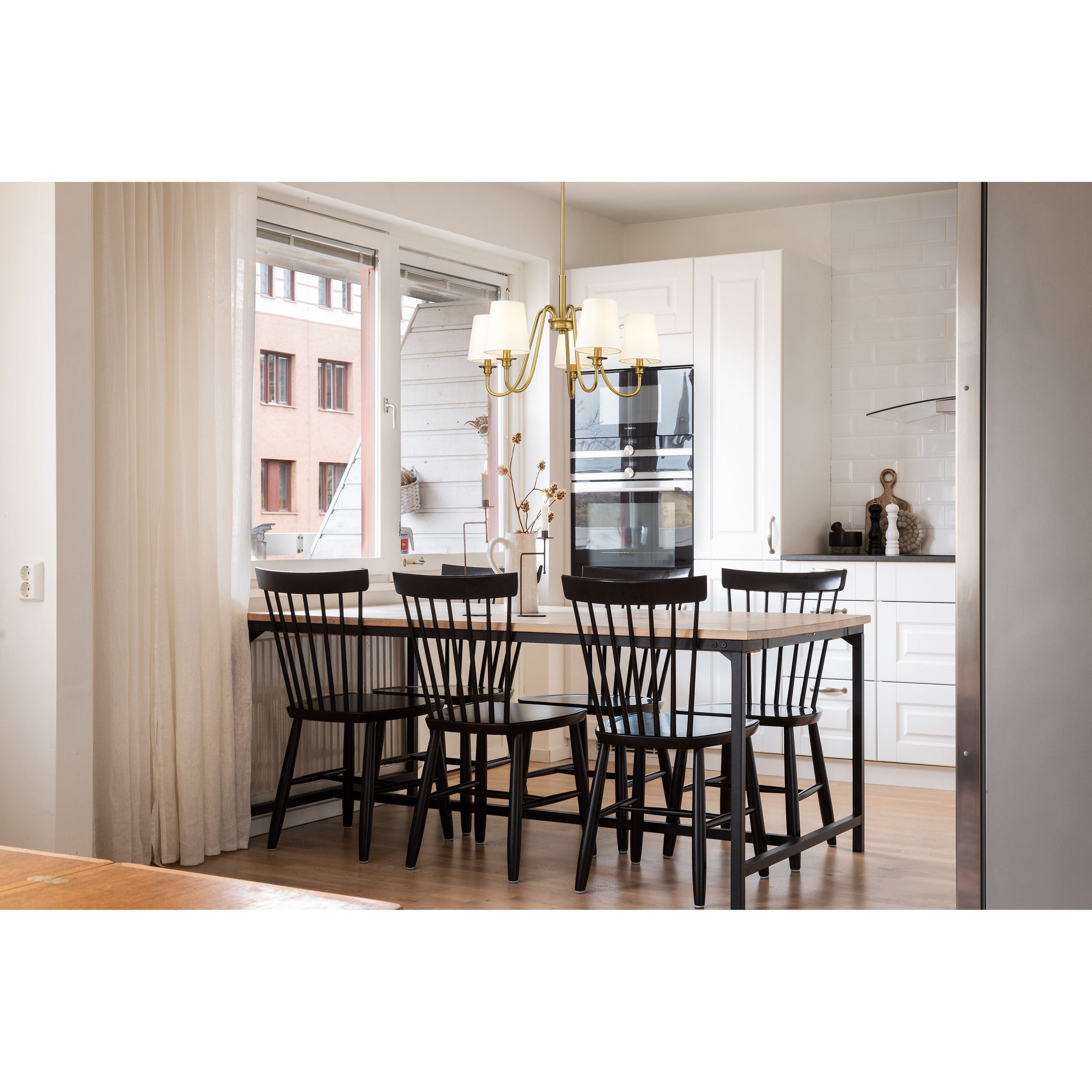 Vavenus Lustre Laiton Tissu Industriel Vintage - Neutralighting