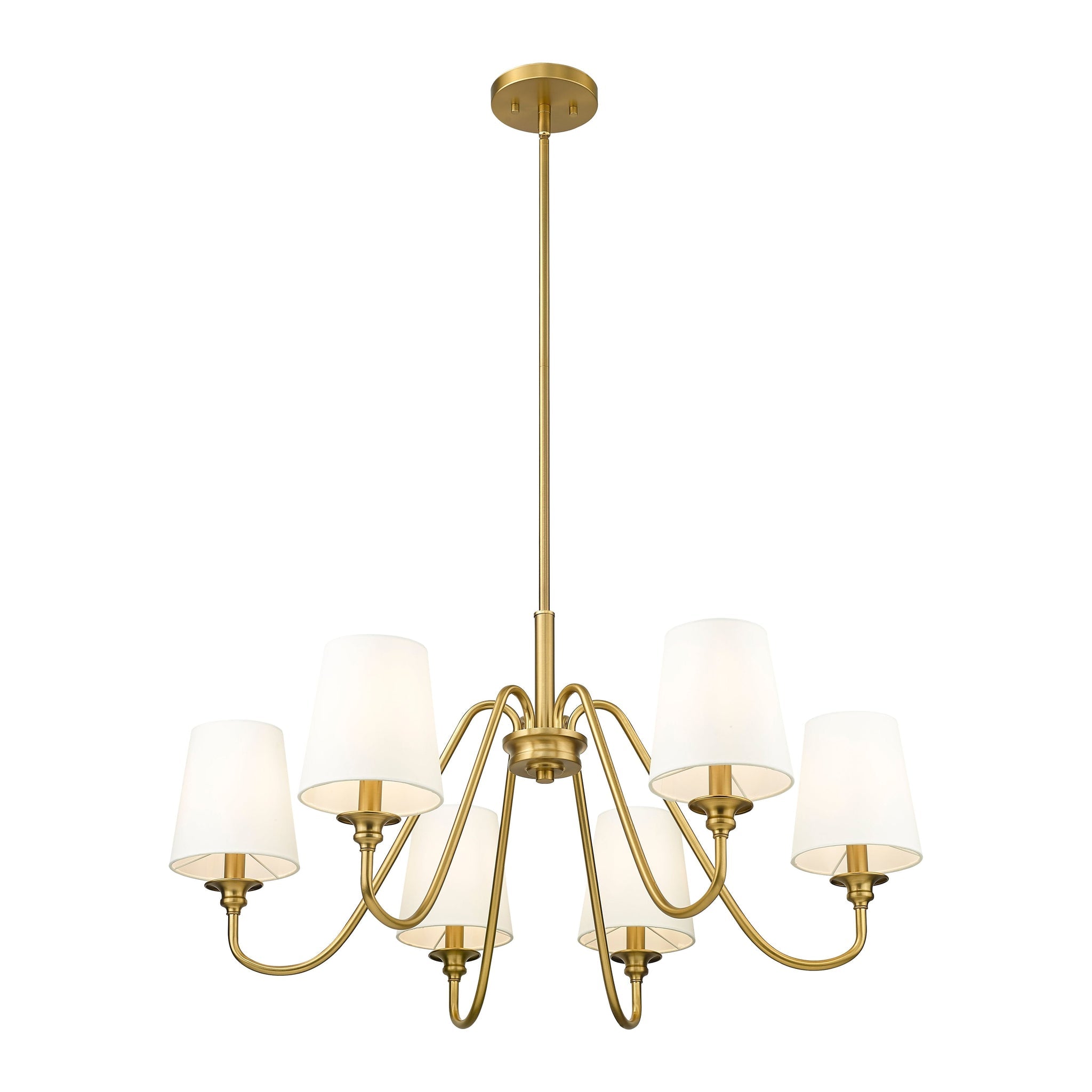 Vavenus Lustre Laiton Tissu Industriel Vintage - Neutralighting