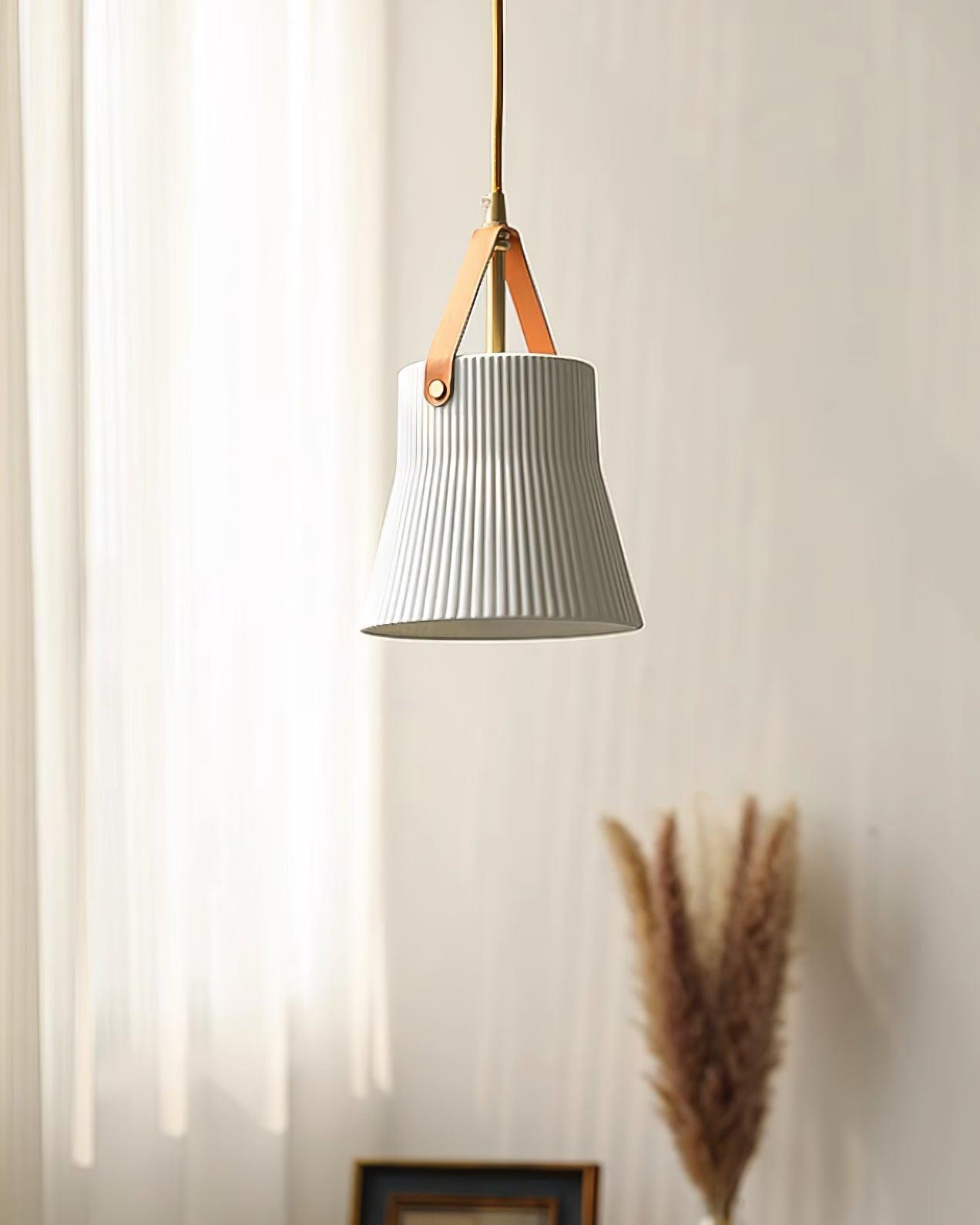 Vega Lampe Pendante Céramique Cannelée - Neutralighting