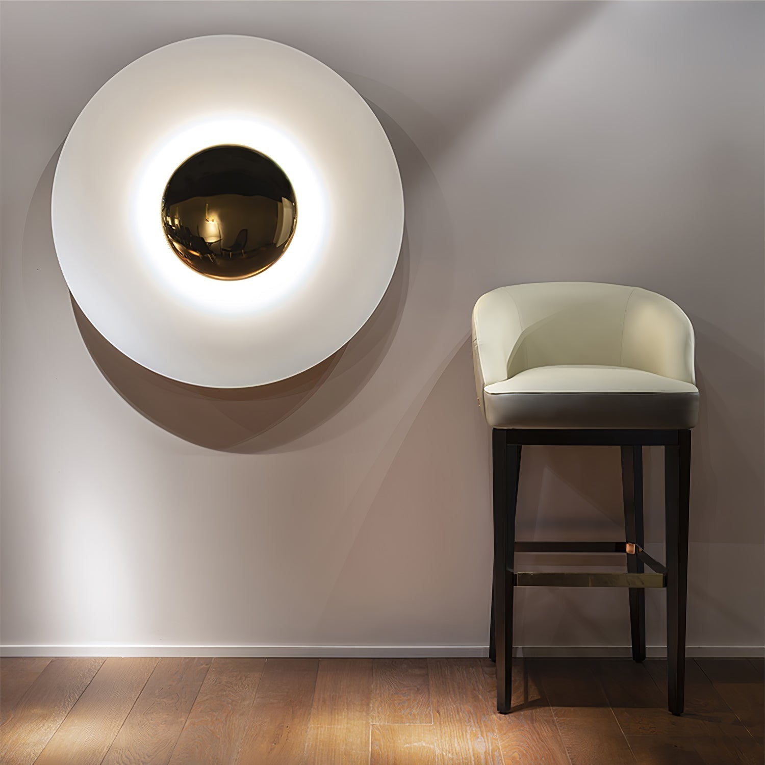 Peacemaker Elegance Simplicity Glow Wall Light - Neutralighting