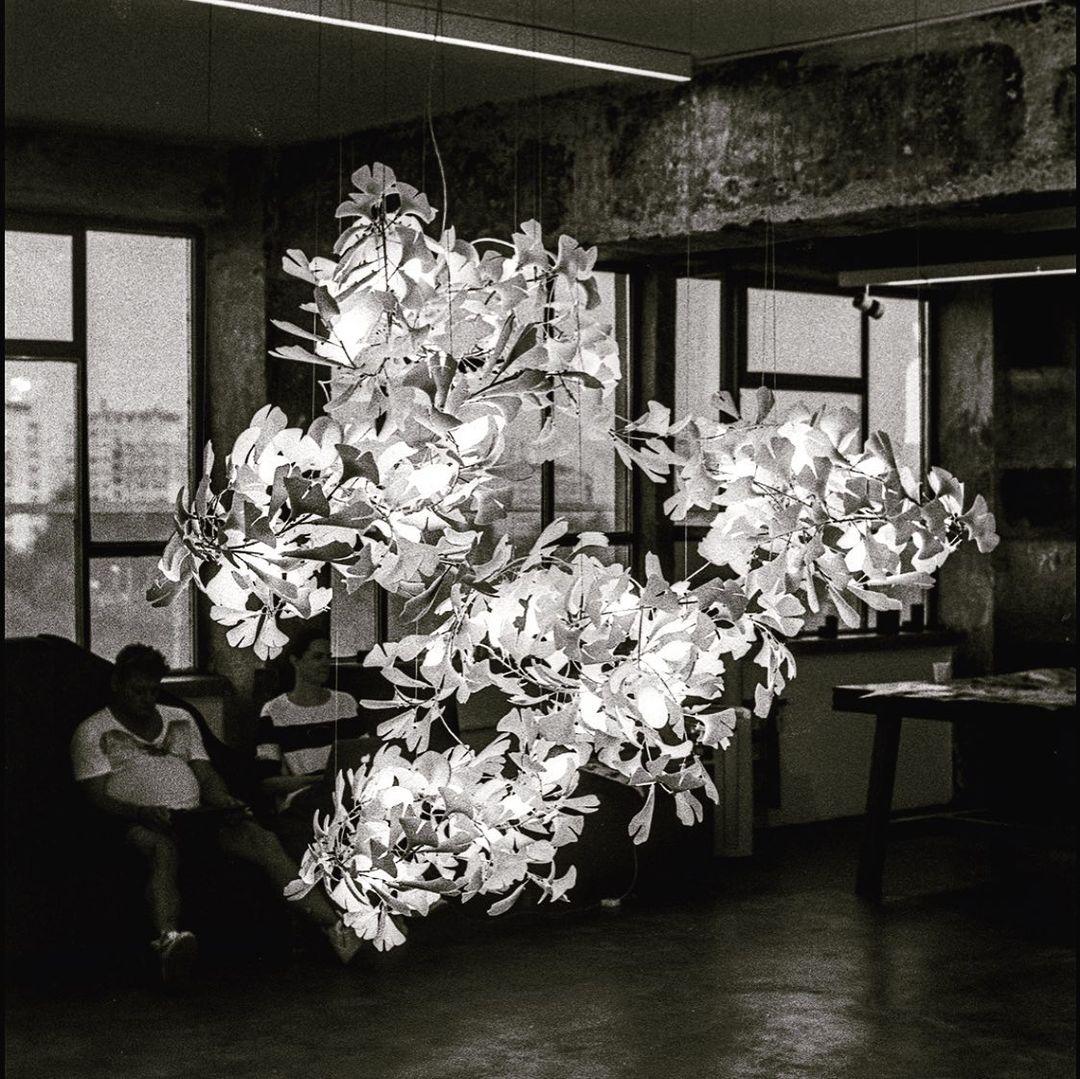 Gingko Lustre F Style Élégance Inspirée de la Nature - Neutralighting