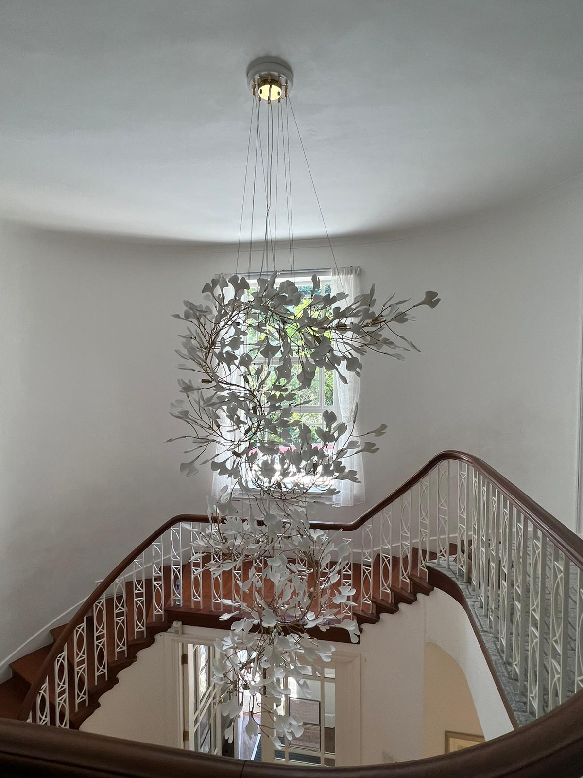 Gingko Lustre F Style Élégance Inspirée de la Nature - Neutralighting
