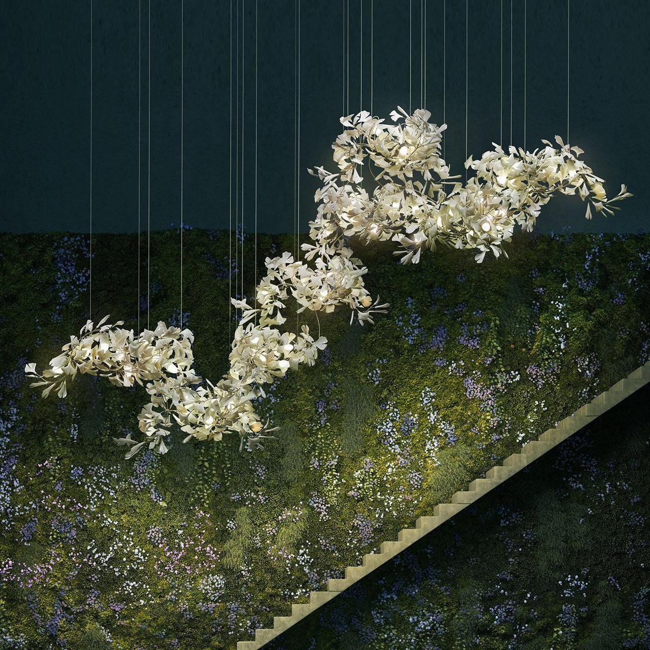 Elysia Lustra Lustre Canopée Florale Élégant - Neutralighting