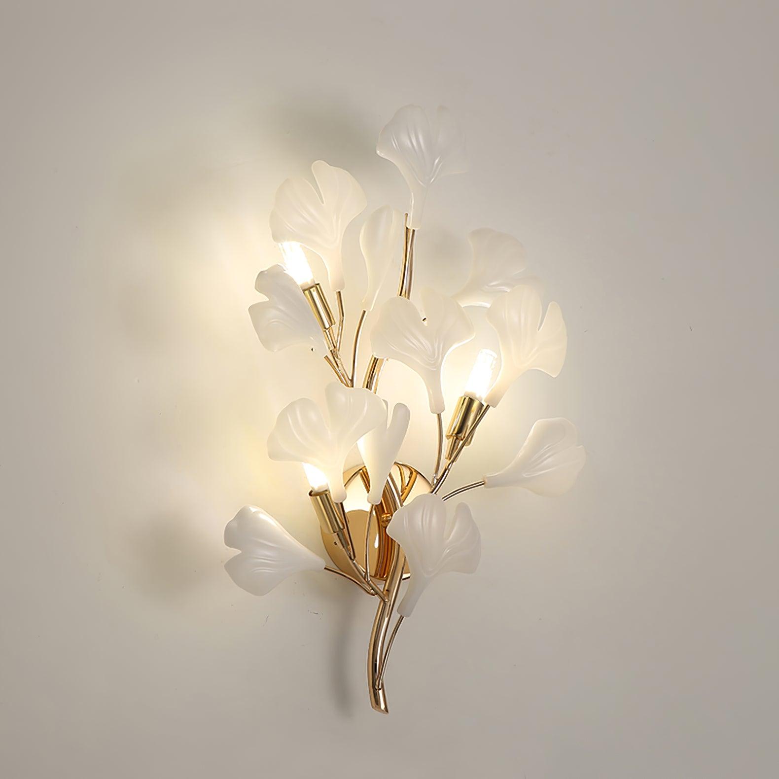Wylie Applique Murale Postmoderne Luxe Gingko Céramique - Neutralighting