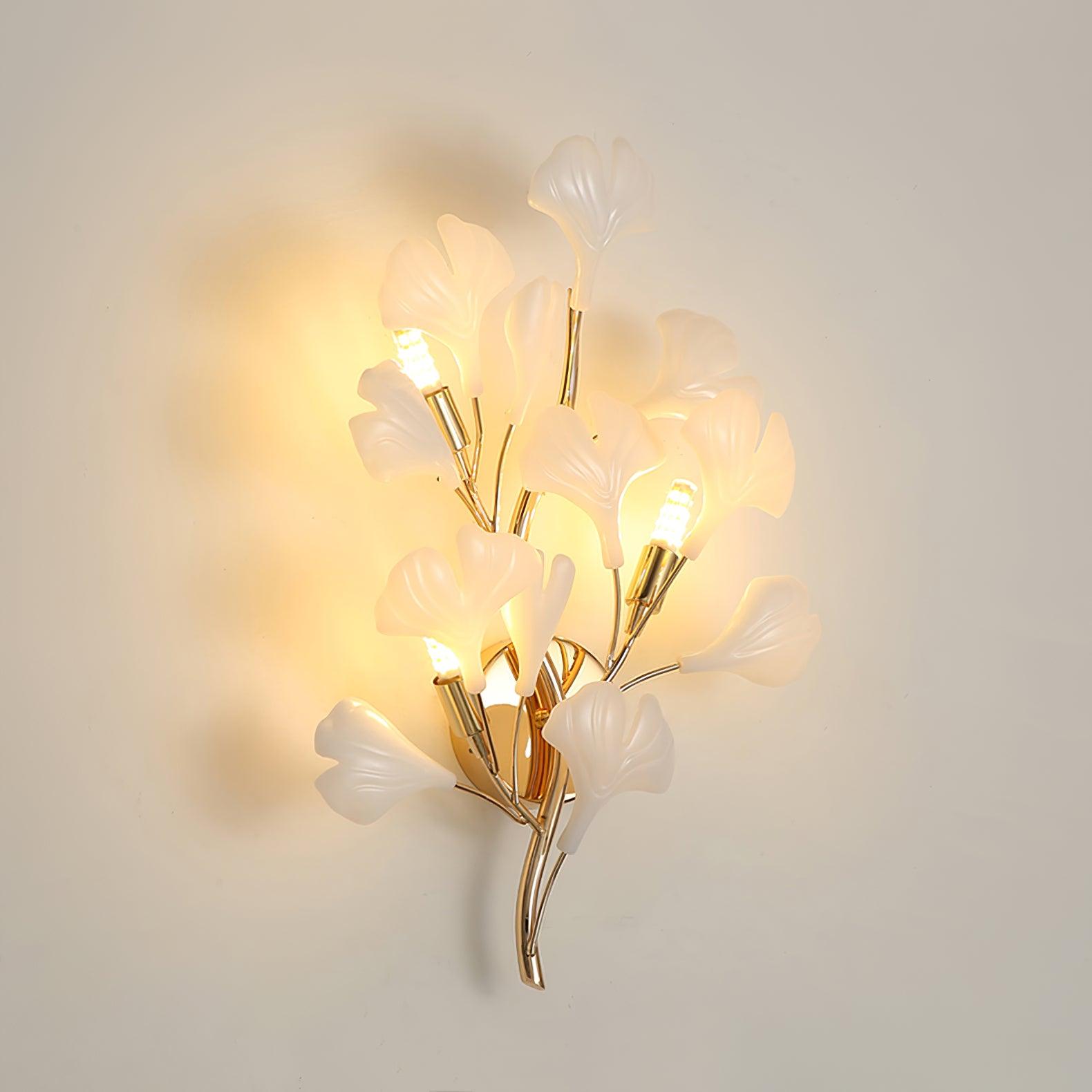 Wylie Applique Murale Postmoderne Luxe Gingko Céramique - Neutralighting