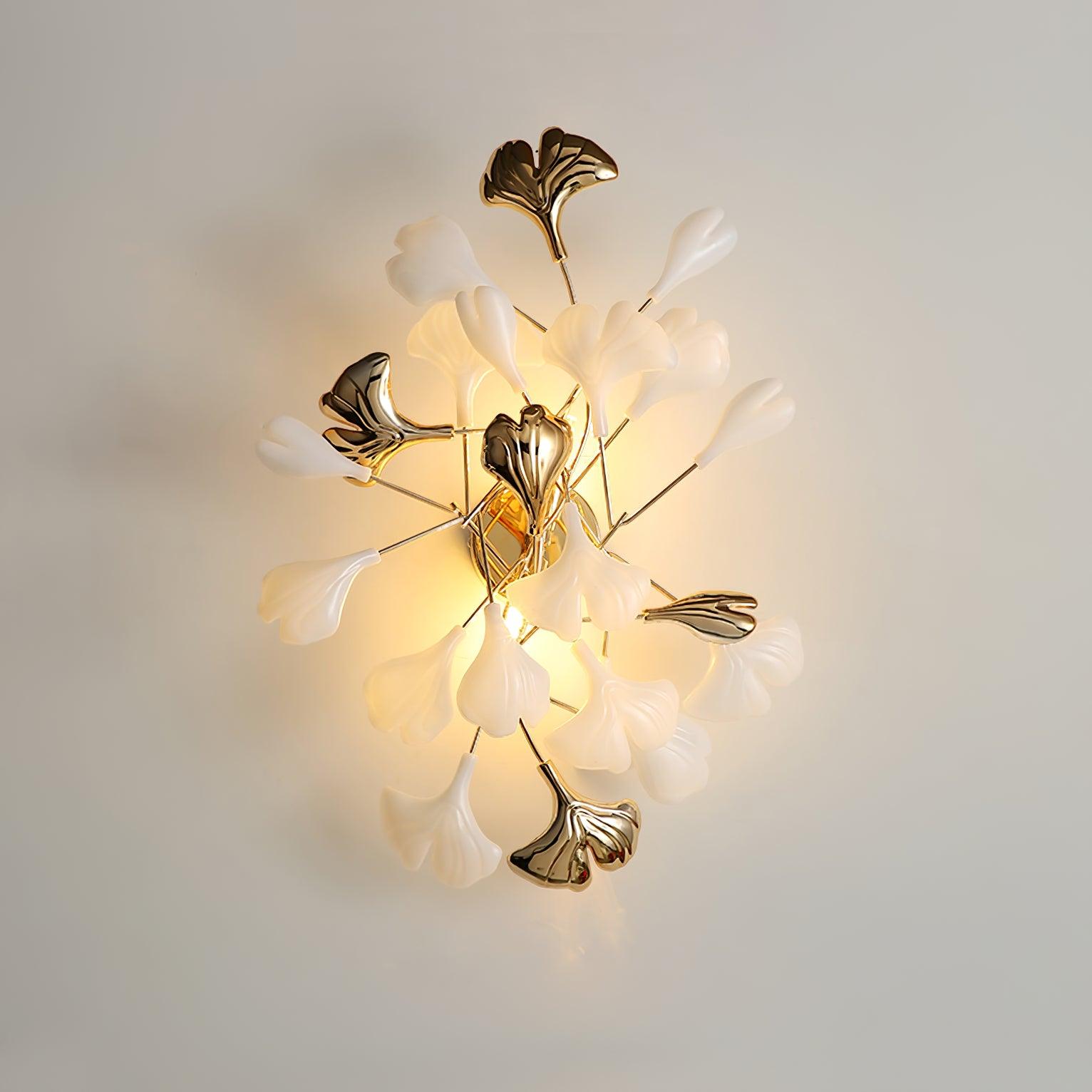Wylie Applique Murale Postmoderne Luxe Gingko Céramique - Neutralighting