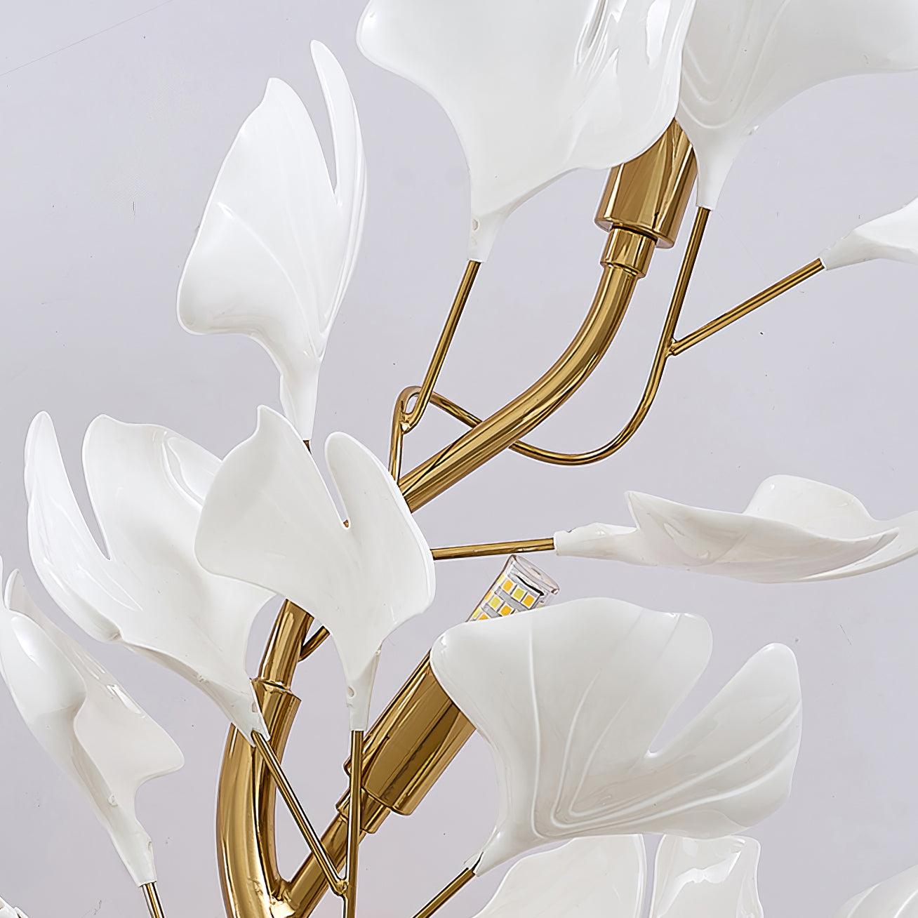 Aurean Applique murale à brancher Luminaire floral en acrylique Élégance française - Neutralighting
