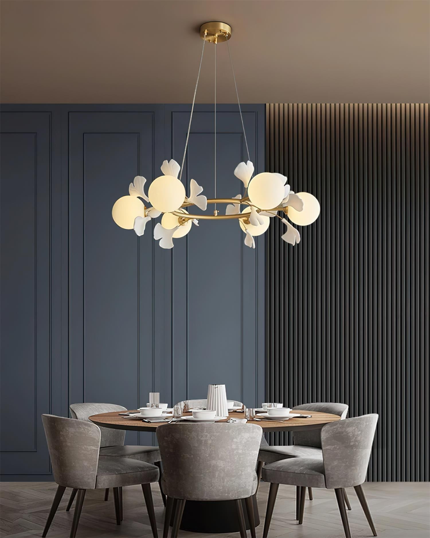 Lustre Globe Fidova à 8 Lumières - Neutralighting