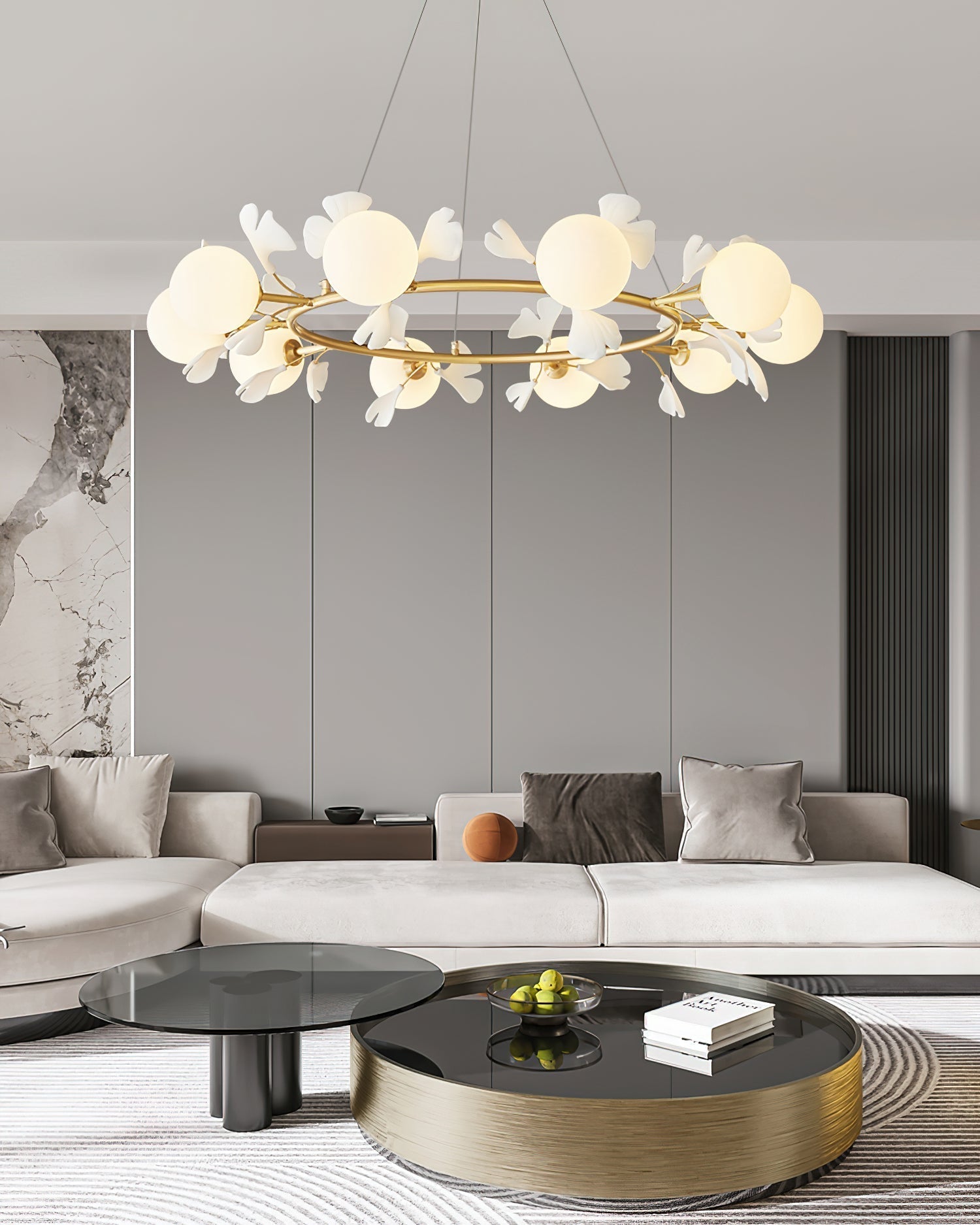 Lustre Globe Fidova à 8 Lumières - Neutralighting