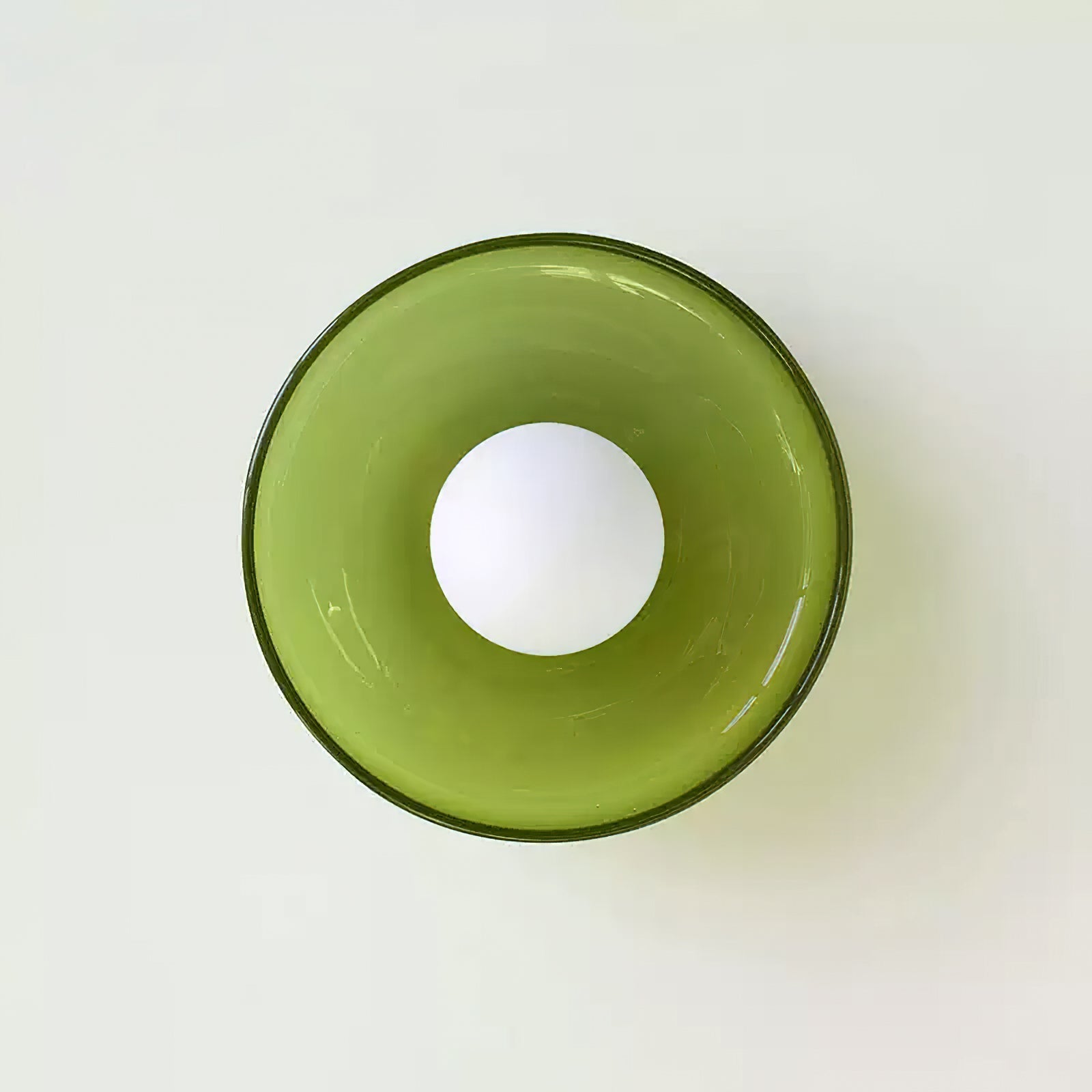 Solara Plafonnier Orange Anneau Ludique Sculptural - Neutralighting