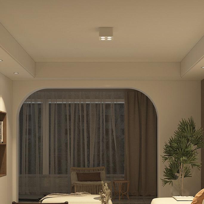 Solara Projecteur Encastré Jumeau LED Angulaire Minimaliste - Neutralighting