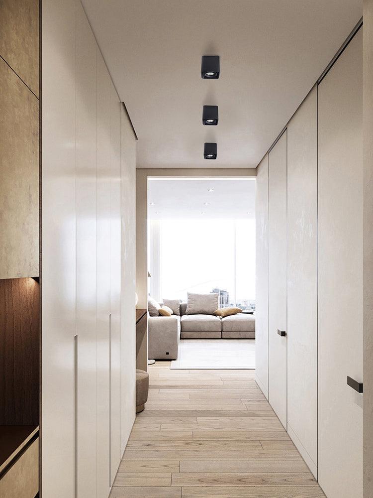 Solara Projecteur Encastré Jumeau LED Angulaire Minimaliste - Neutralighting